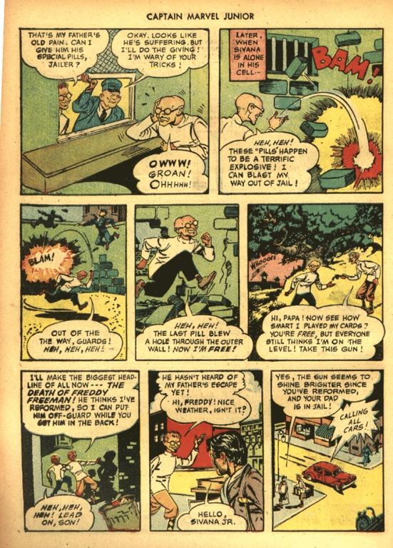 Read online Captain Marvel, Jr. comic -  Issue #39 - 8