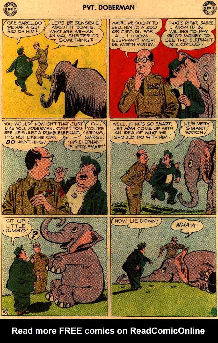 Read online Sgt. Bilko's Pvt. Doberman comic -  Issue #9 - 19