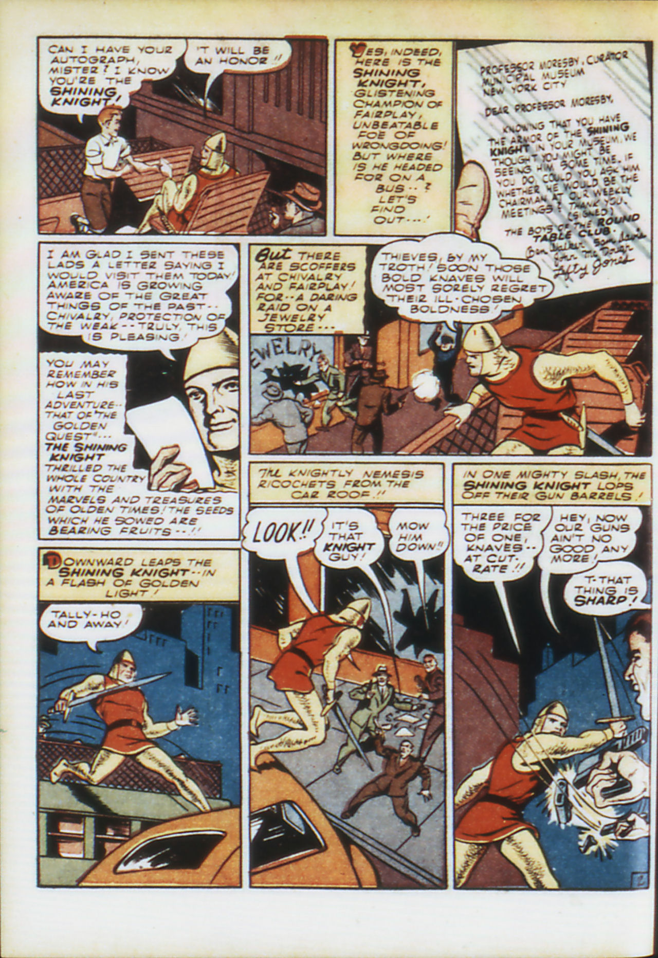 Read online Adventure Comics (1938) comic -  Issue #74 - 35