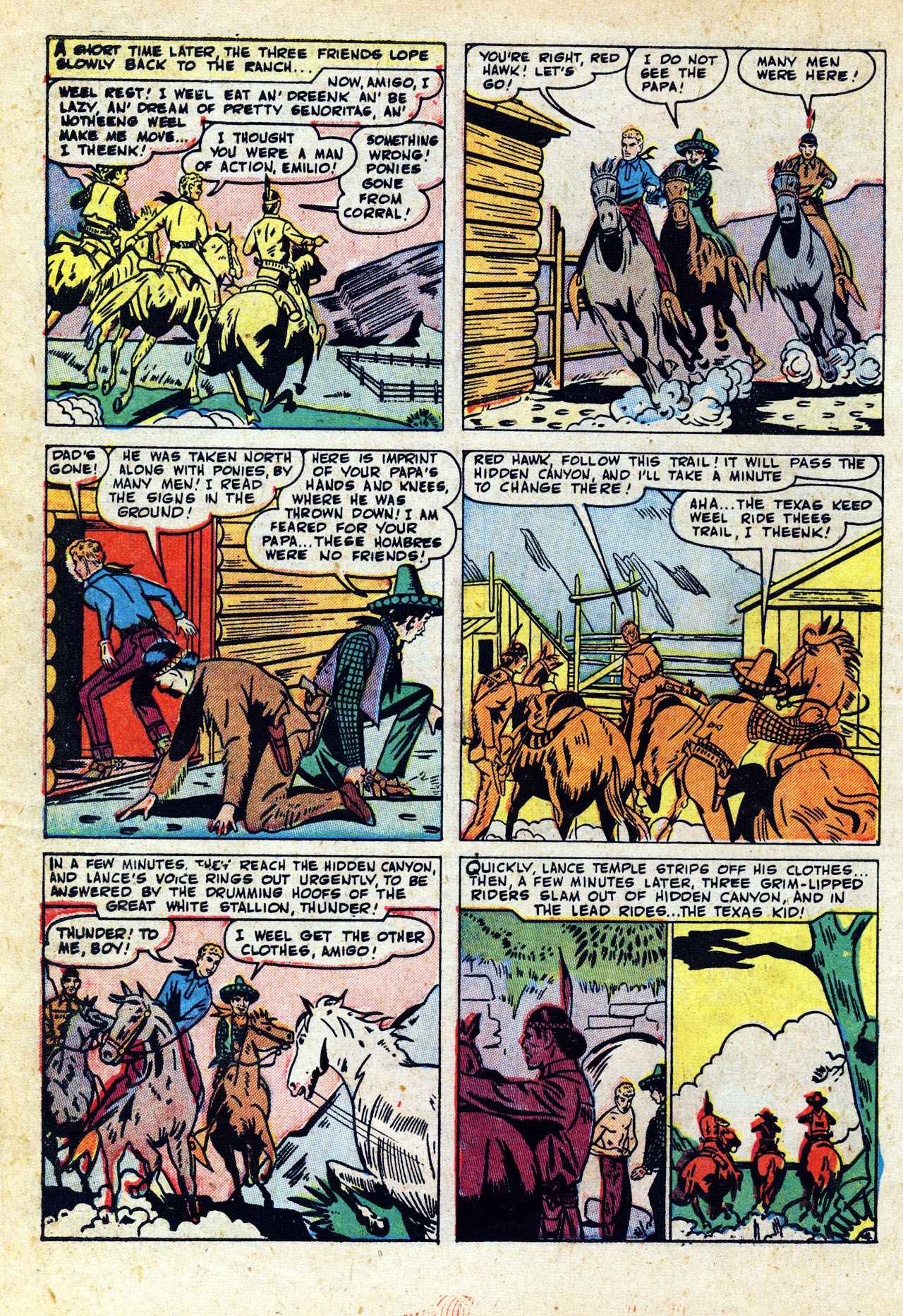 Read online Texas Kid comic -  Issue #7 - 6