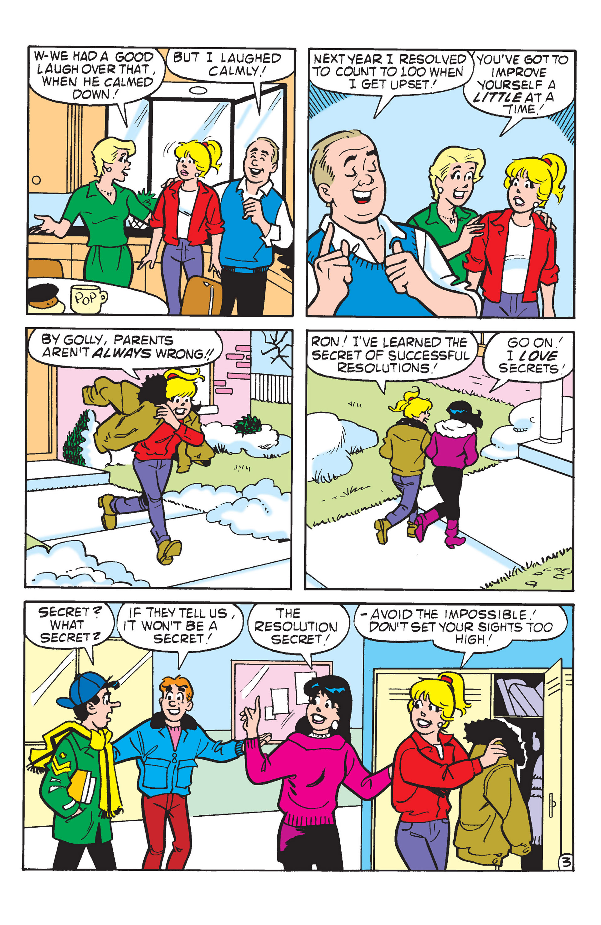 Read online Betty & Veronica New Year's Resolutions comic -  Issue # TPB - 21