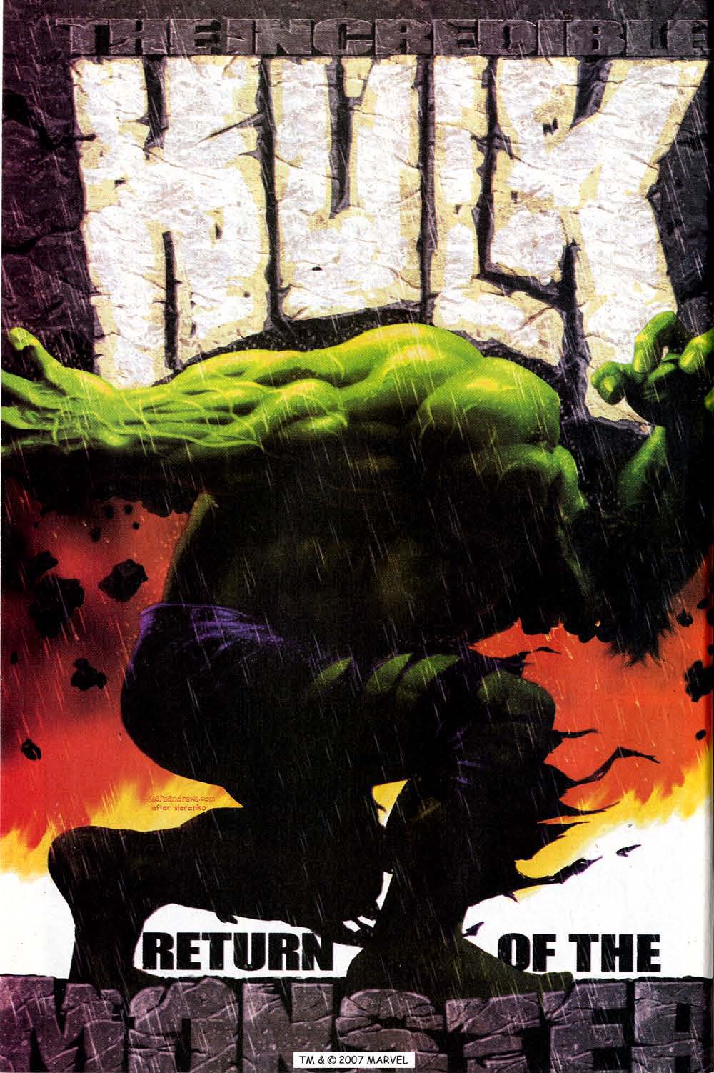 The Incredible Hulk (2000) Issue #33 #22 - English 96