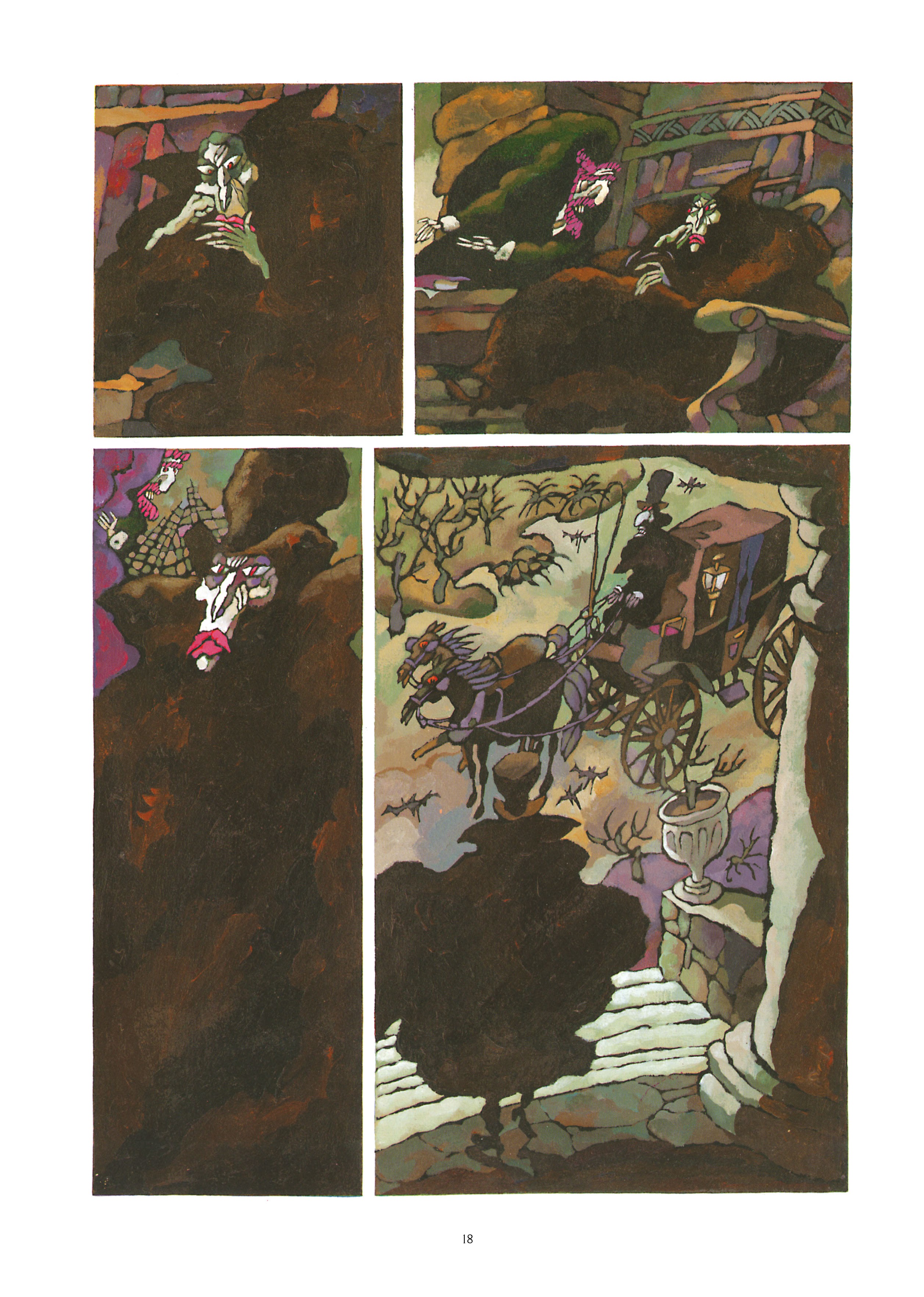 Read online Alberto Breccia's Dracula comic -  Issue # TPB - 15
