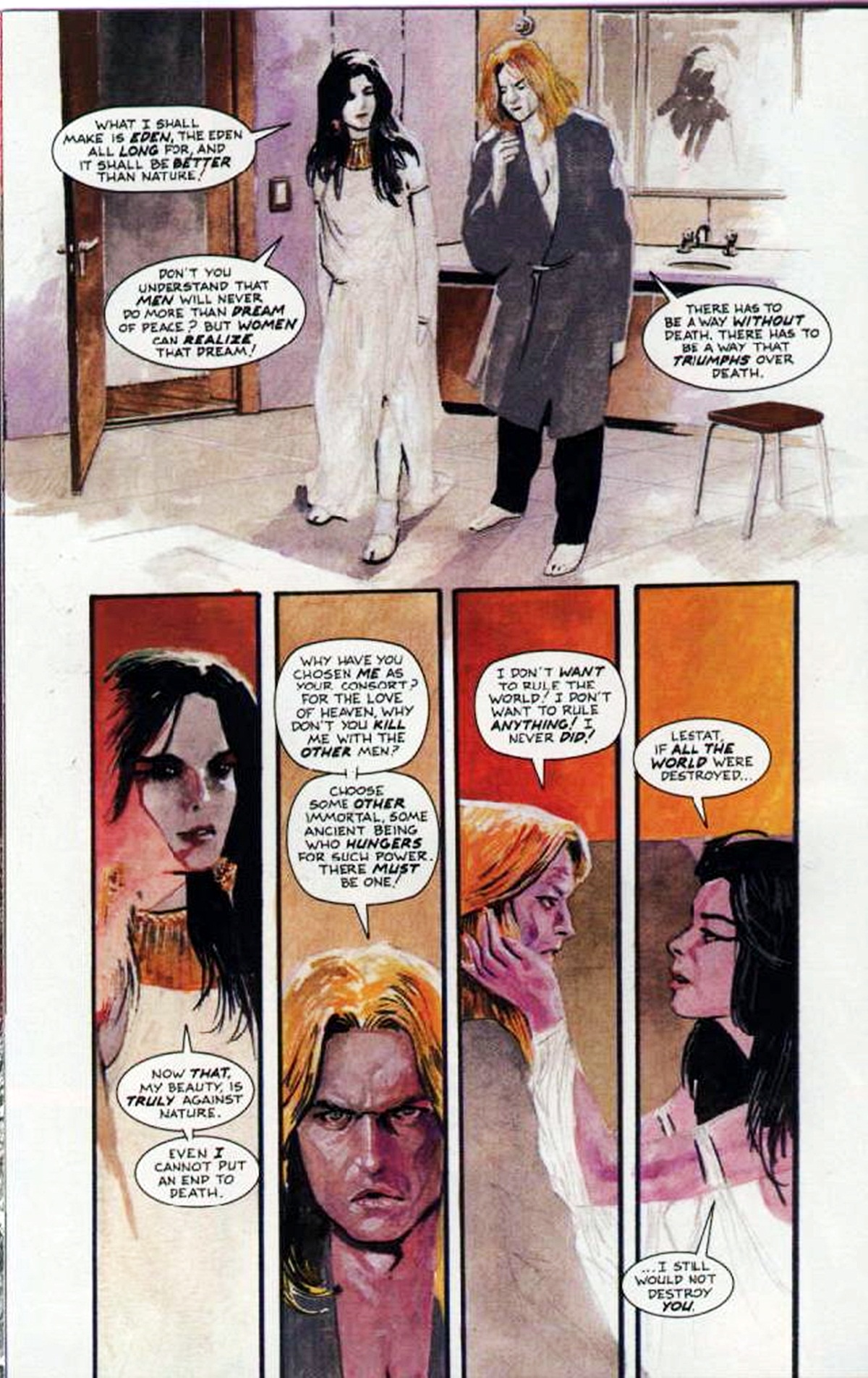 Read online Anne Rice's Queen of the Damned comic -  Issue #10 - 9