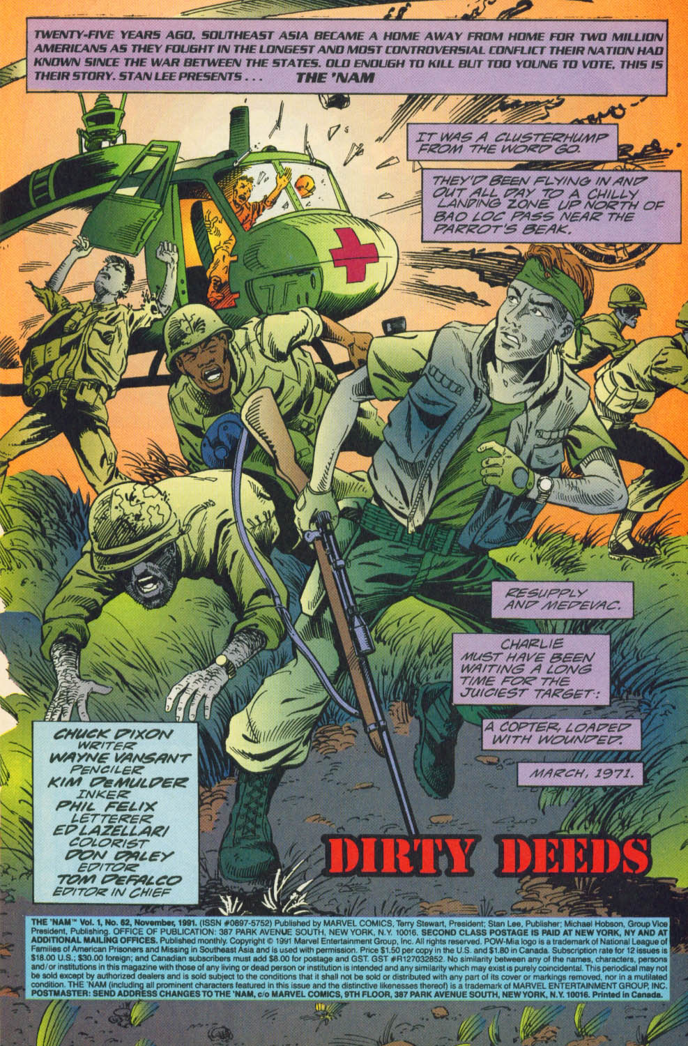 Read online The 'Nam comic -  Issue #62 - 2