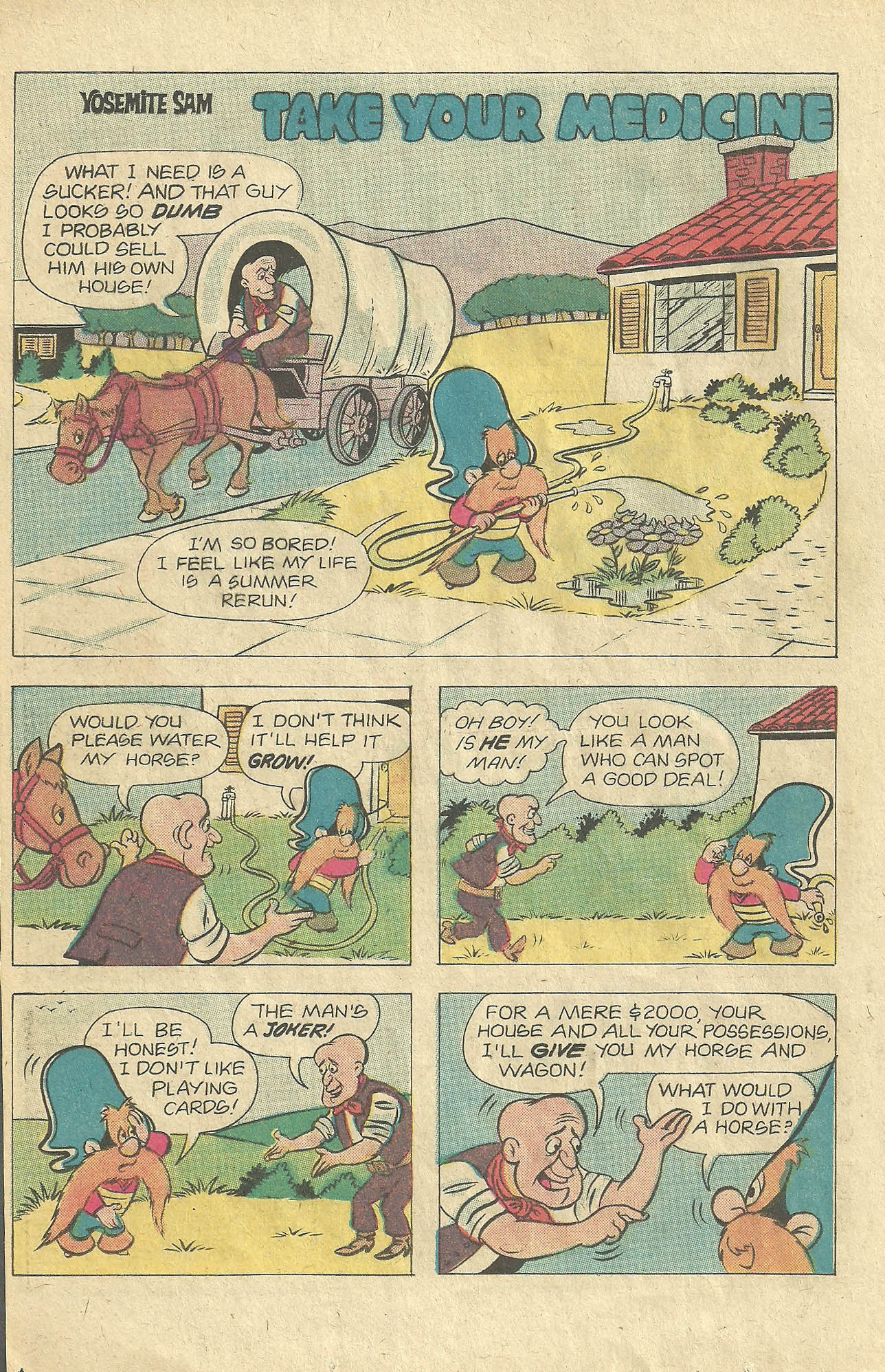 Read online Yosemite Sam and Bugs Bunny comic -  Issue #52 - 20