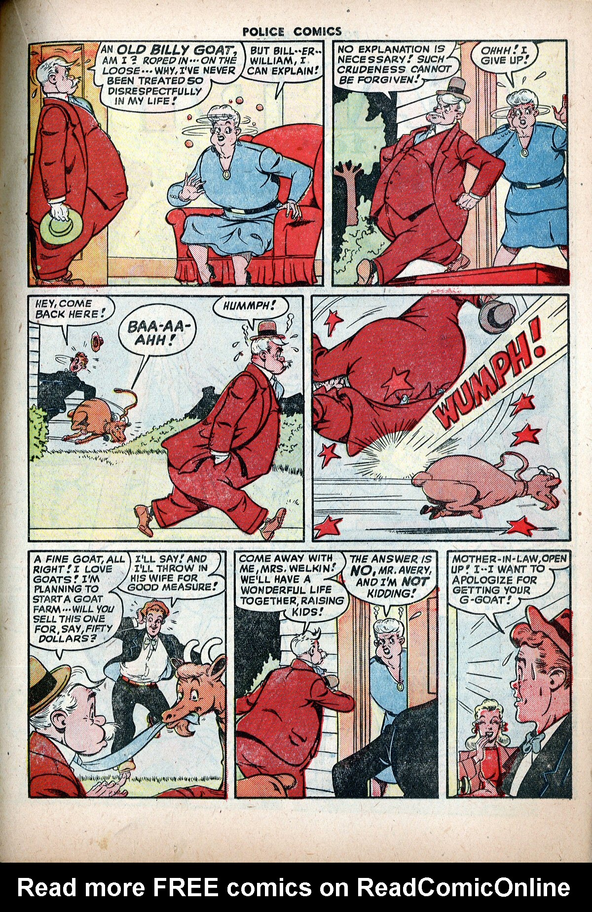 Read online Police Comics comic -  Issue #84 - 25