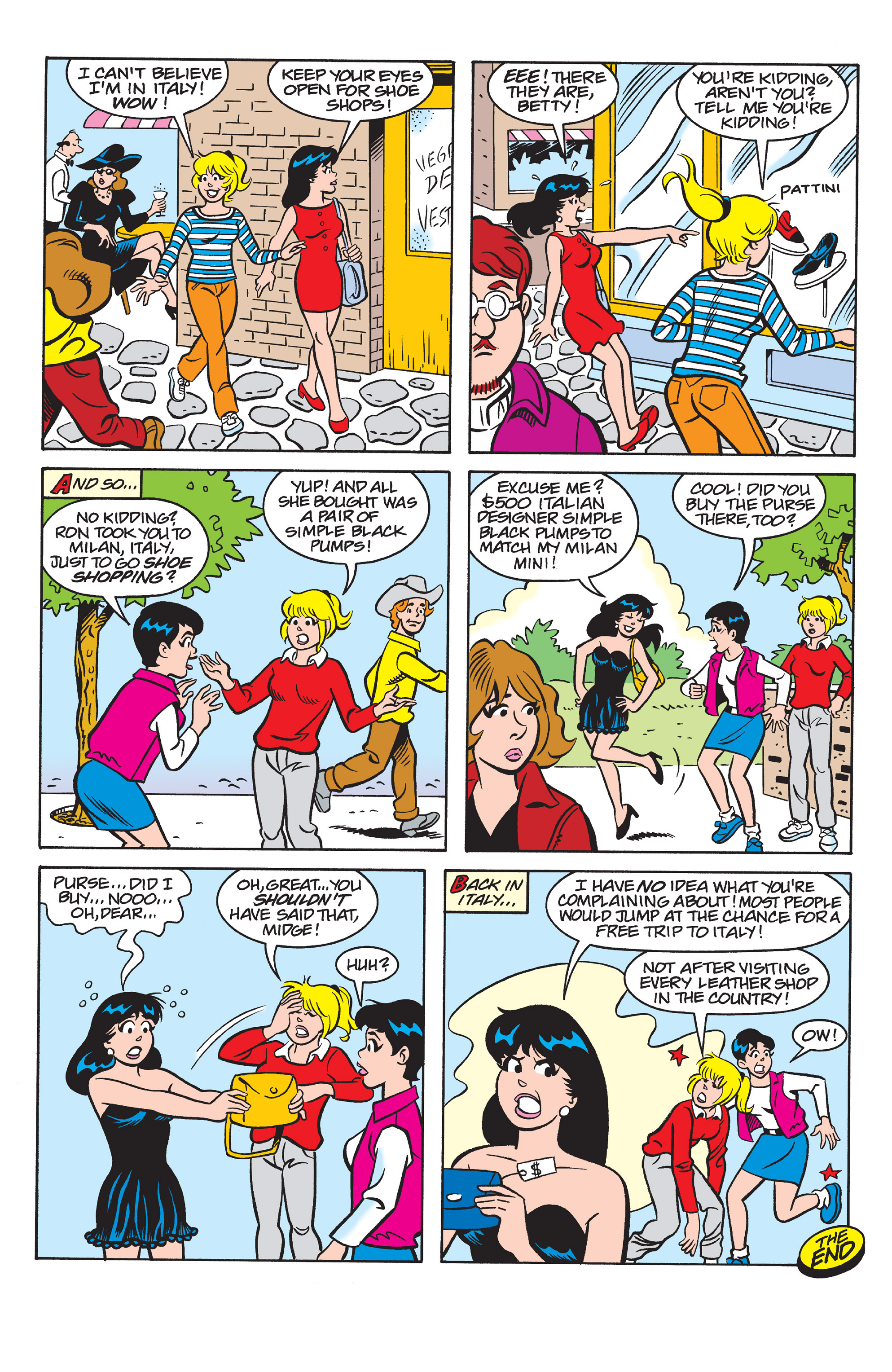 Read online Veronica's Hot Fashions comic -  Issue # TPB - 16