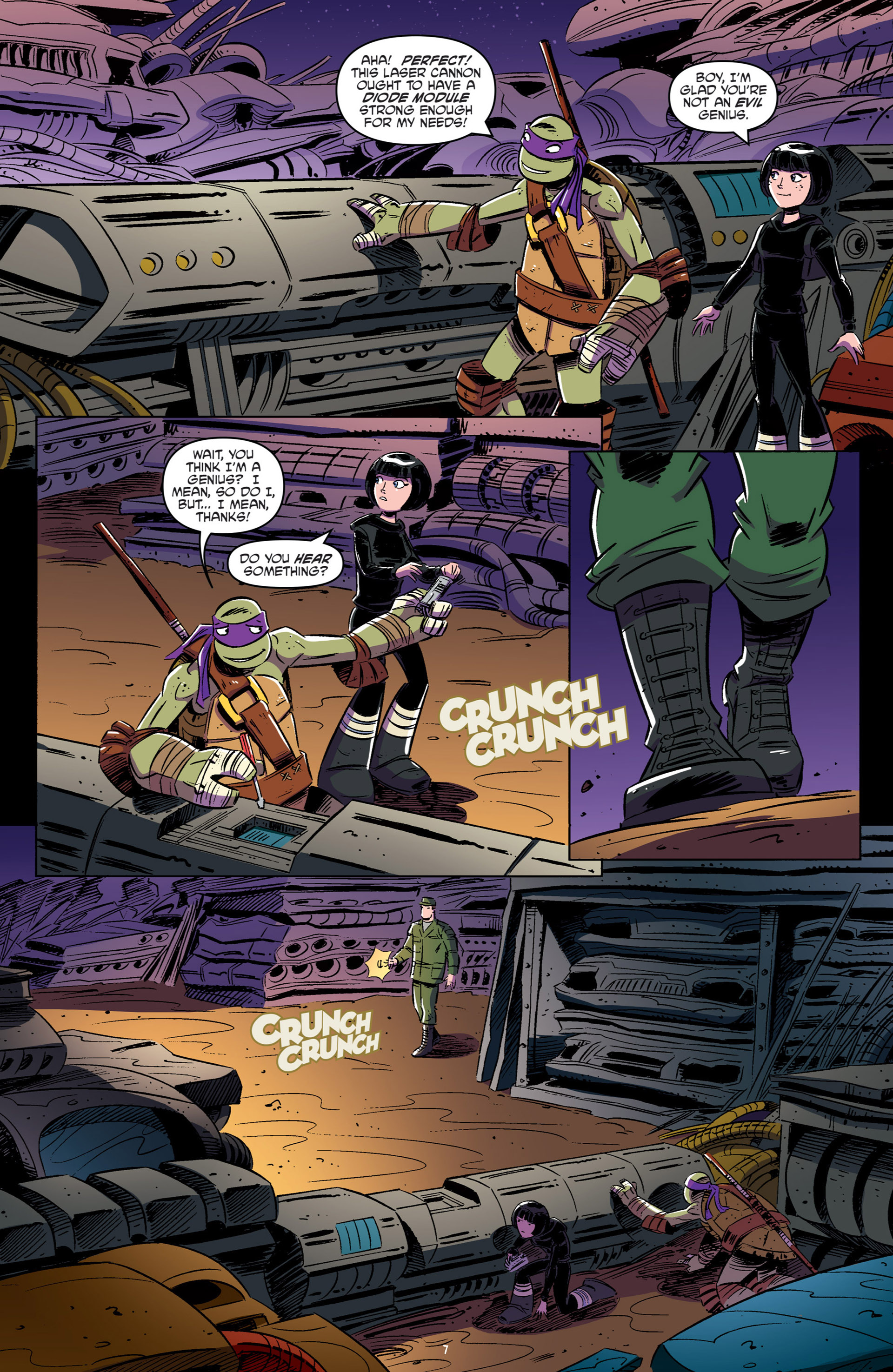 Read online Teenage Mutant Ninja Turtles New Animated Adventures comic -  Issue #1 - 9