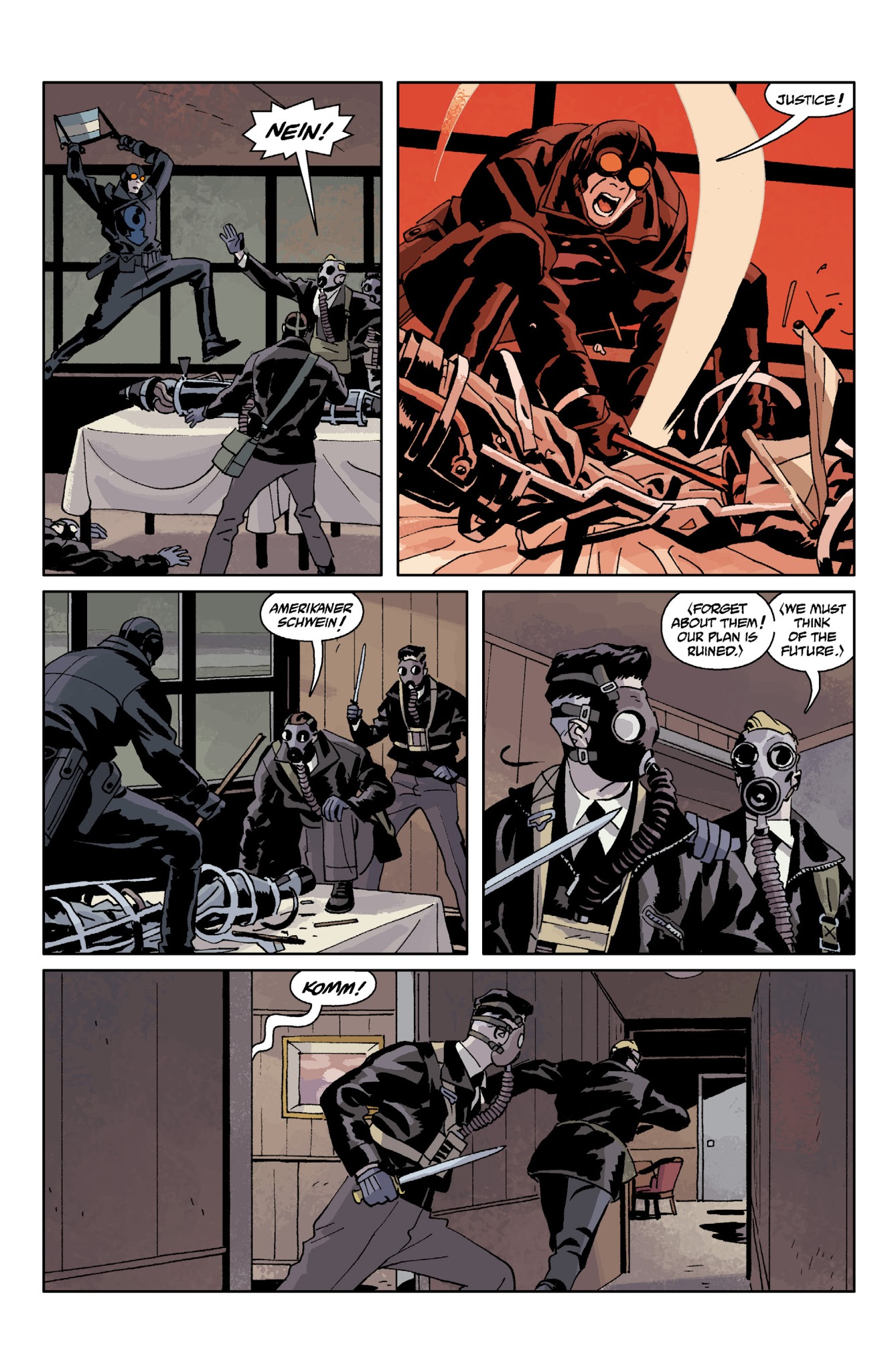 Read online Lobster Johnson: Satan Smells a Rat comic -  Issue # TPB - 18