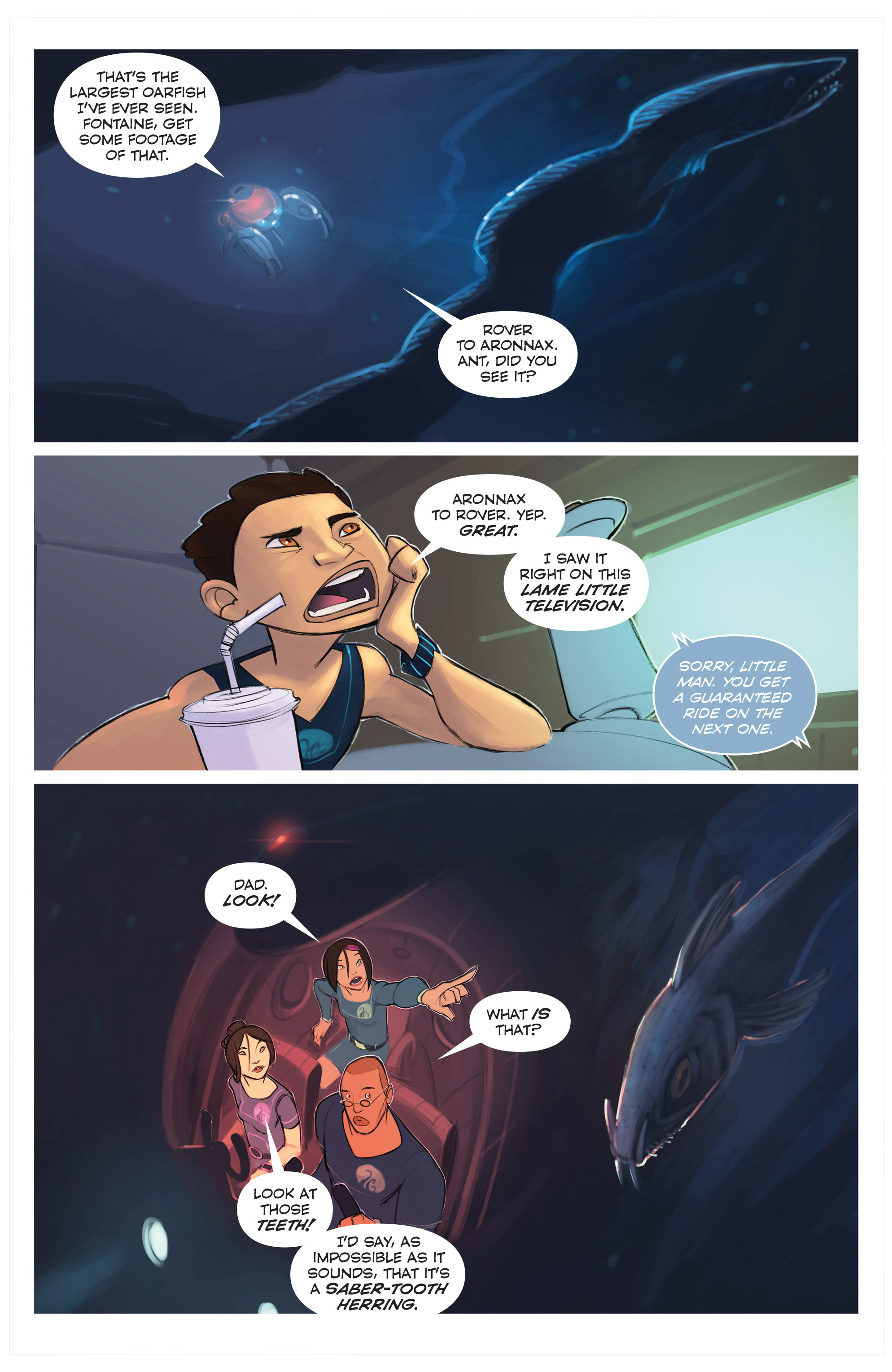 Read online The Deep comic -  Issue #2 - 20