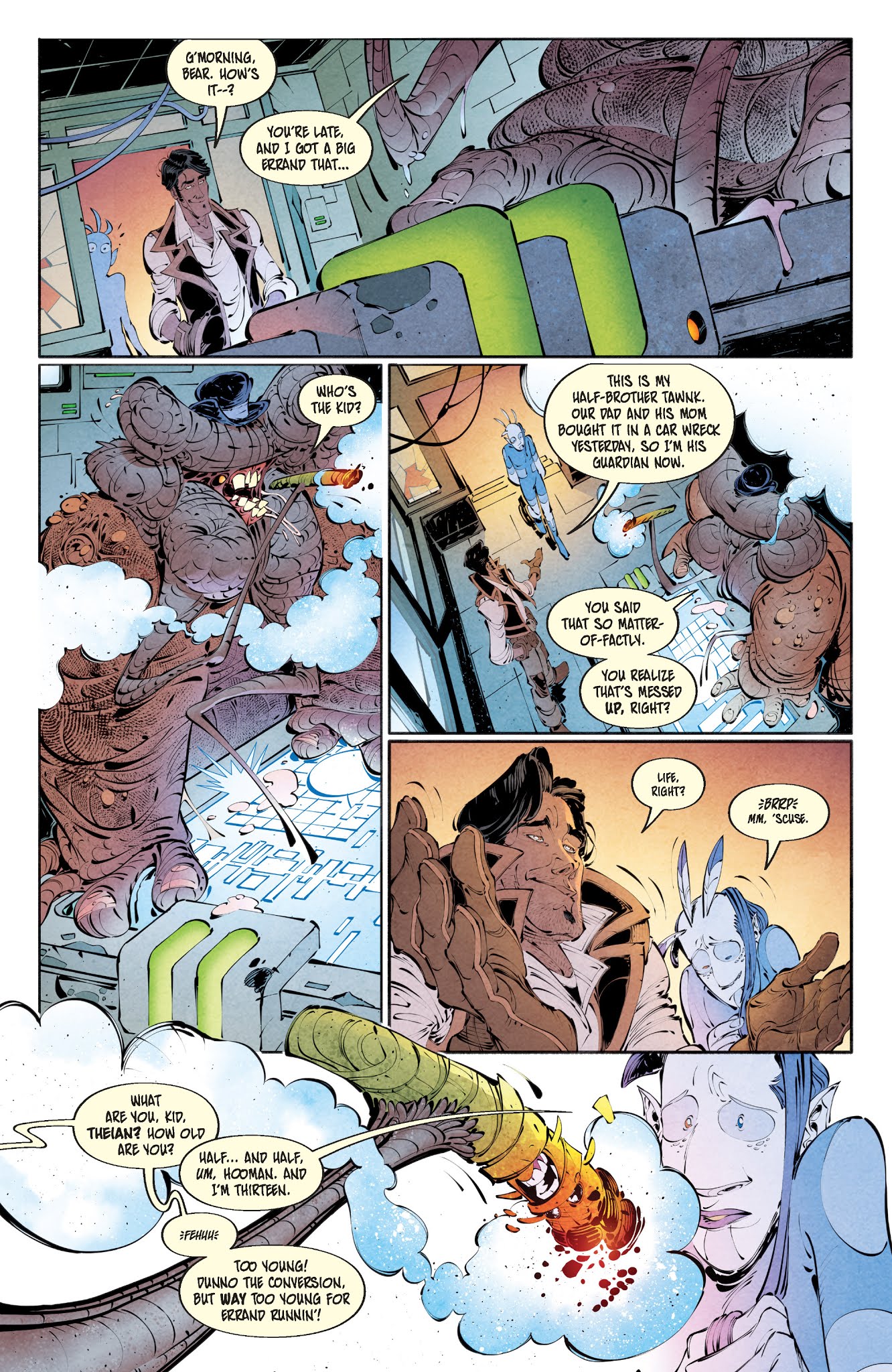 Read online Errand Boys comic -  Issue #1 - 19