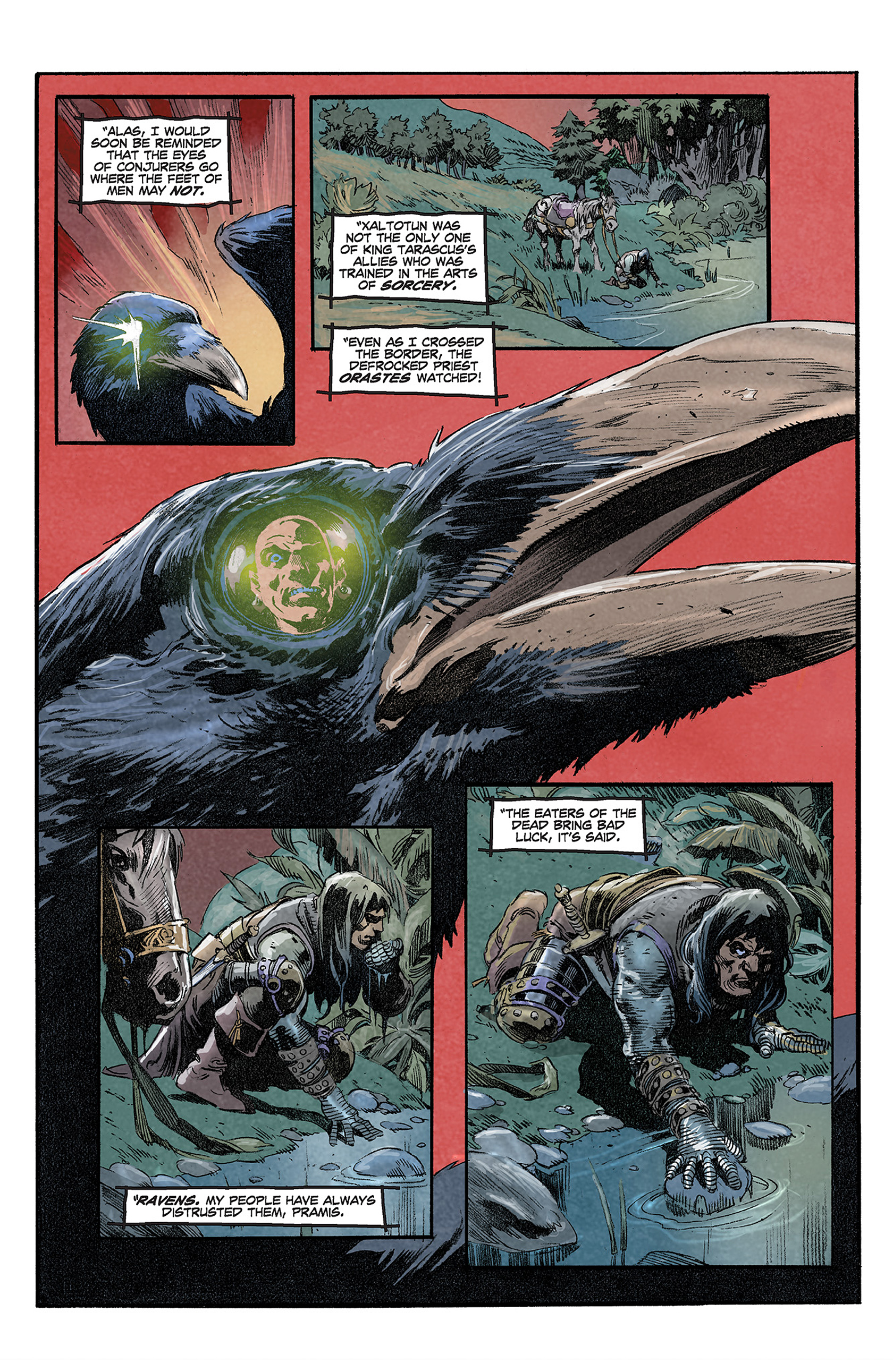 Read online King Conan: The Hour of the Dragon comic -  Issue #4 - 5