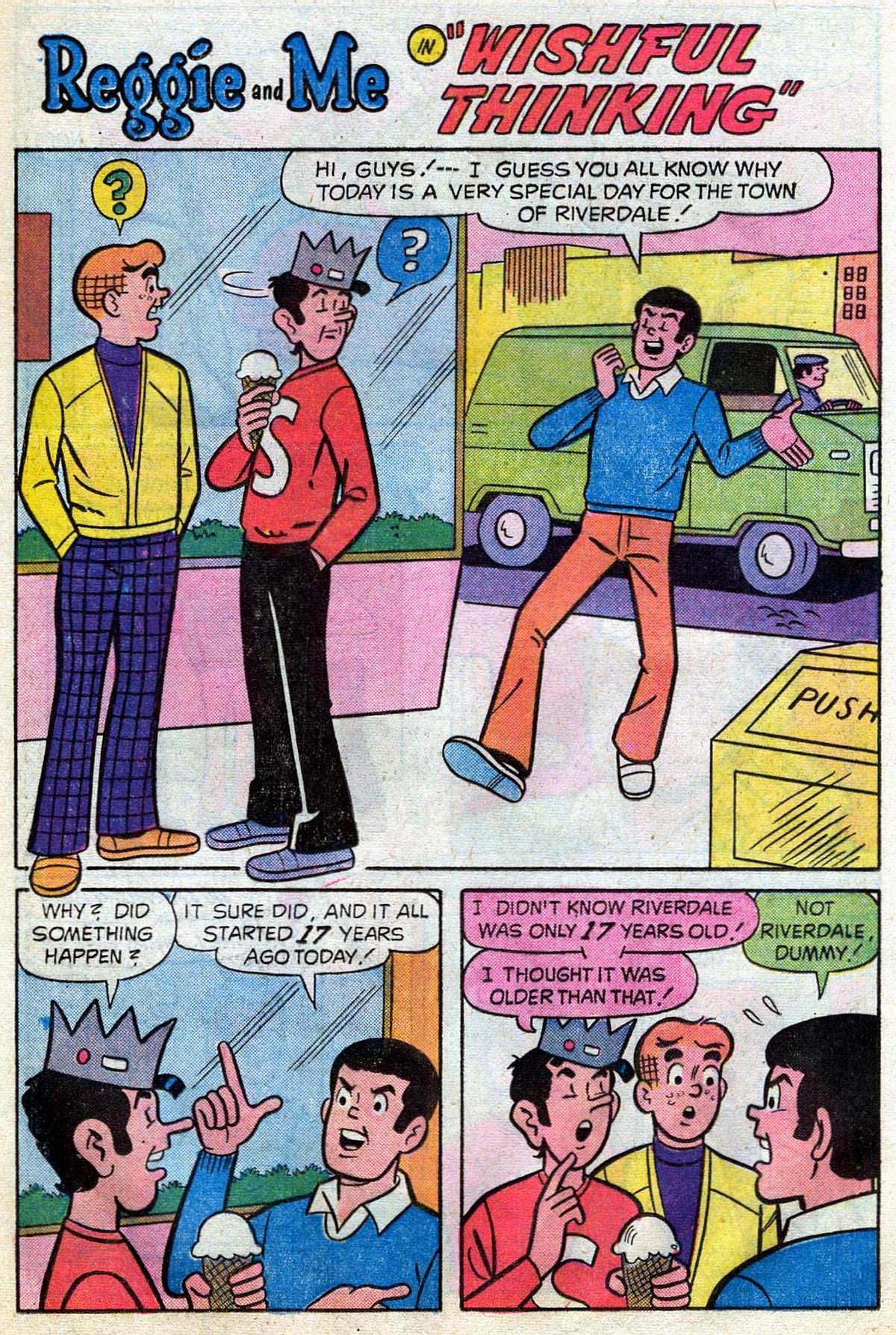Read online Reggie and Me (1966) comic -  Issue #80 - 9