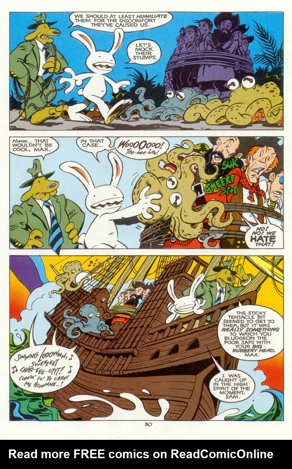 Read online Sam & Max Freelance Police Special comic -  Issue # Full - 31