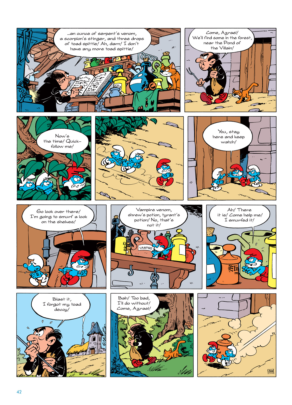 Read online The Smurfs comic -  Issue #6 - 42