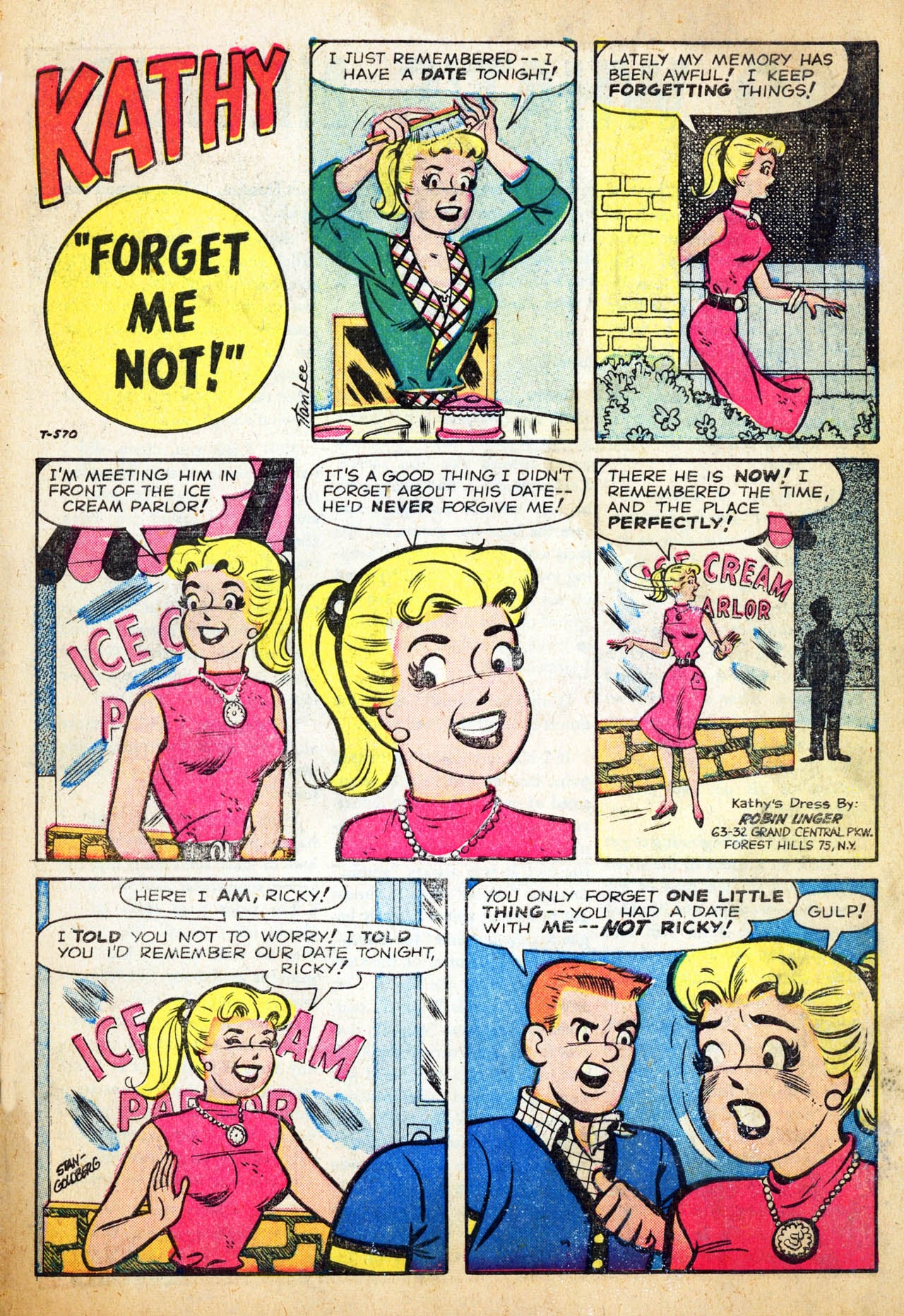 Read online Kathy (1959) comic -  Issue #3 - 7