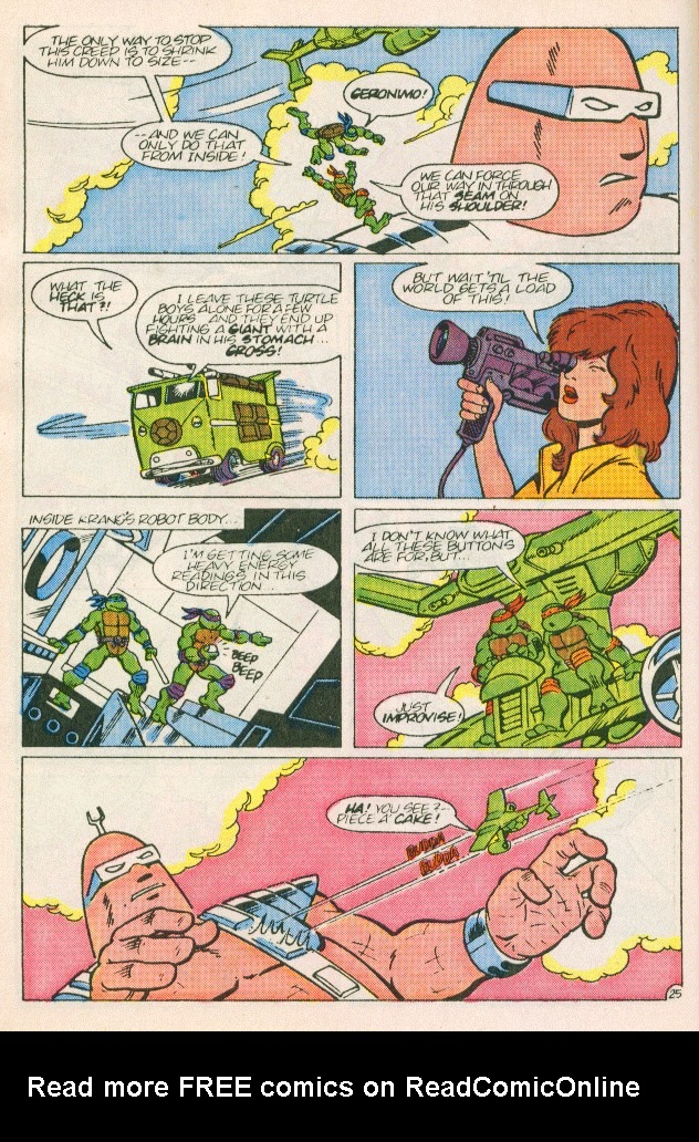Read online Teenage Mutant Ninja Turtles Adventures (1988) comic -  Issue #3 - 26