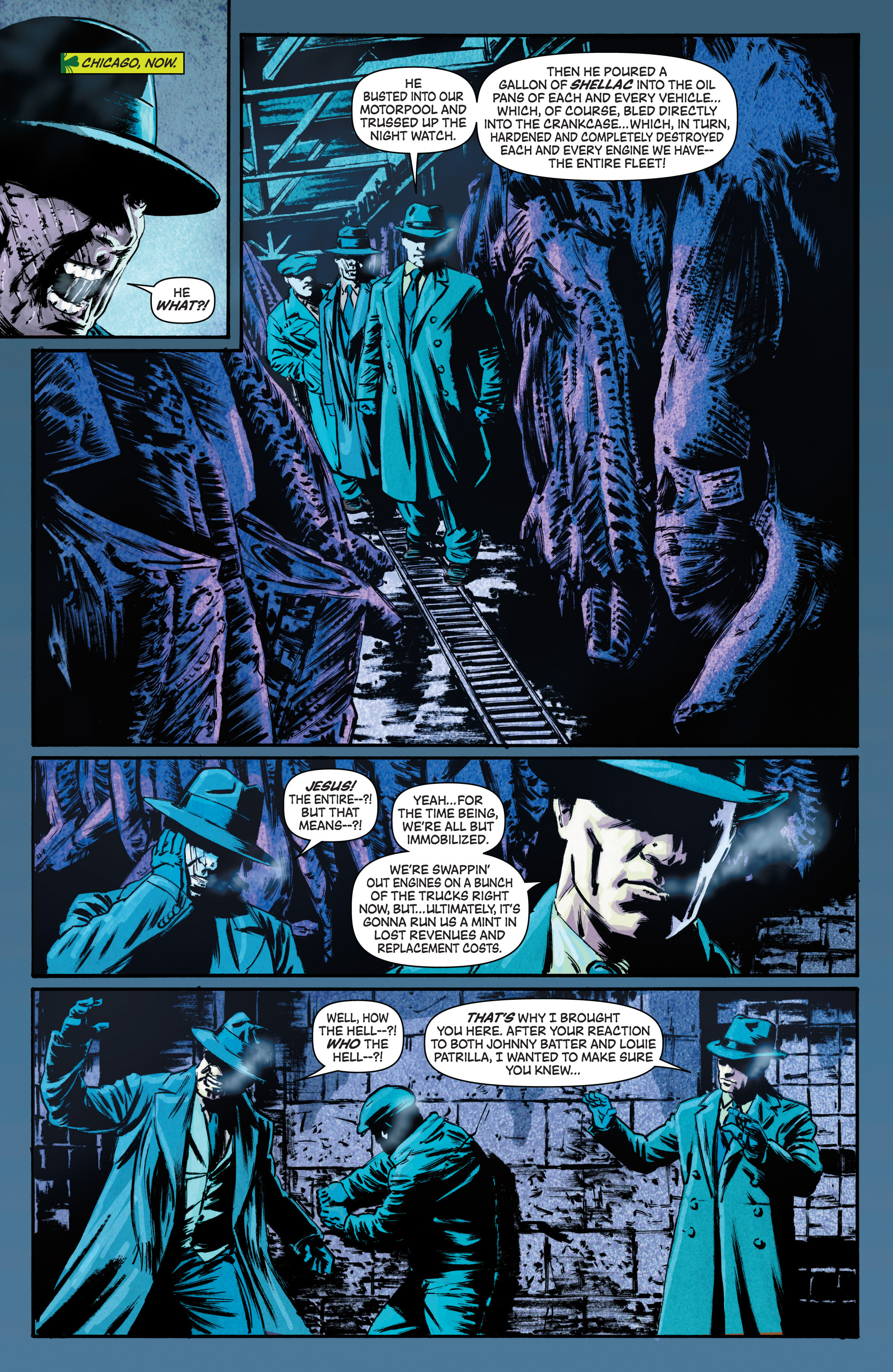 Read online Green Hornet: Year One comic -  Issue #7 - 16