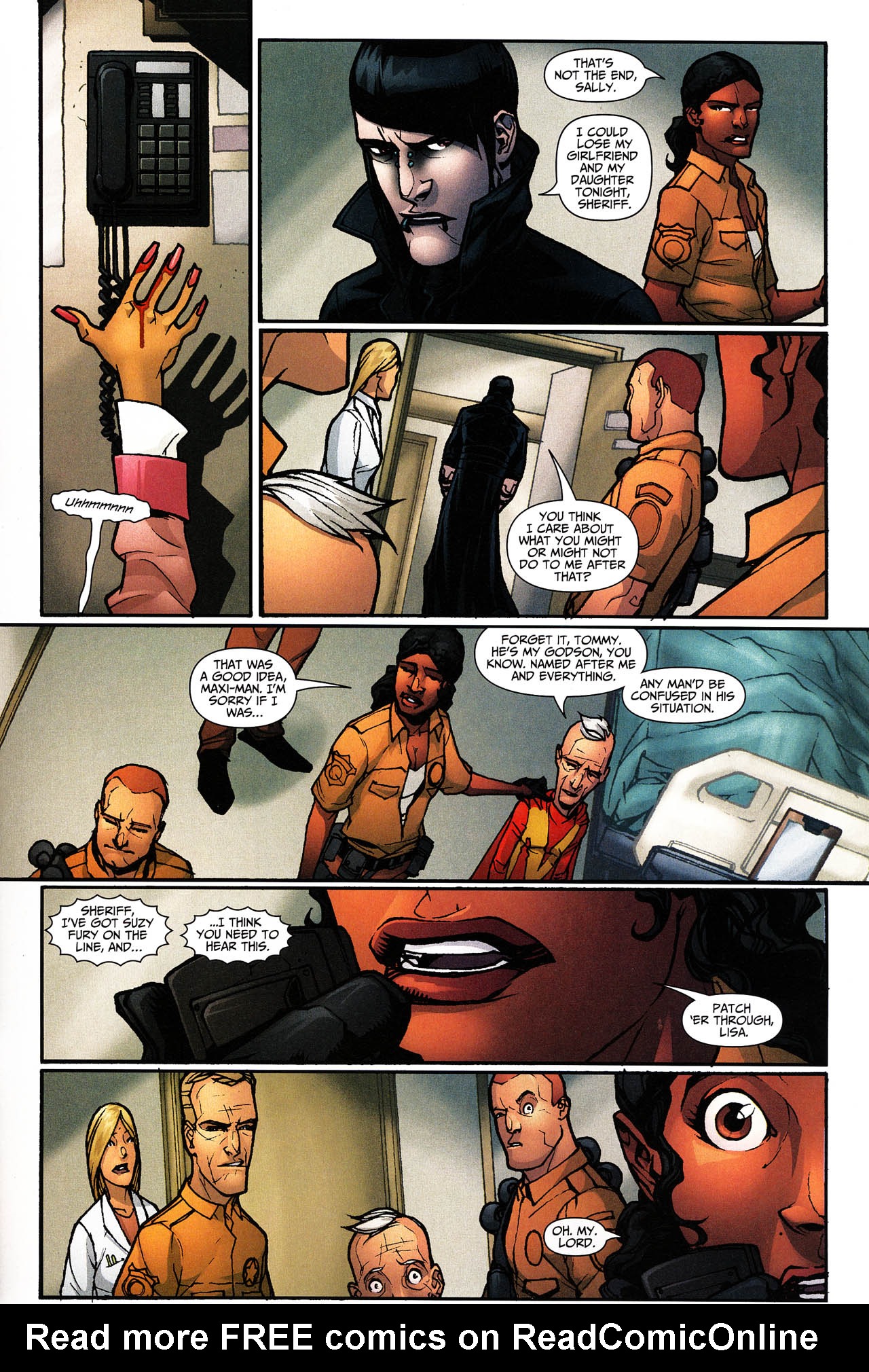 Read online Welcome To Tranquility comic -  Issue #5 - 18