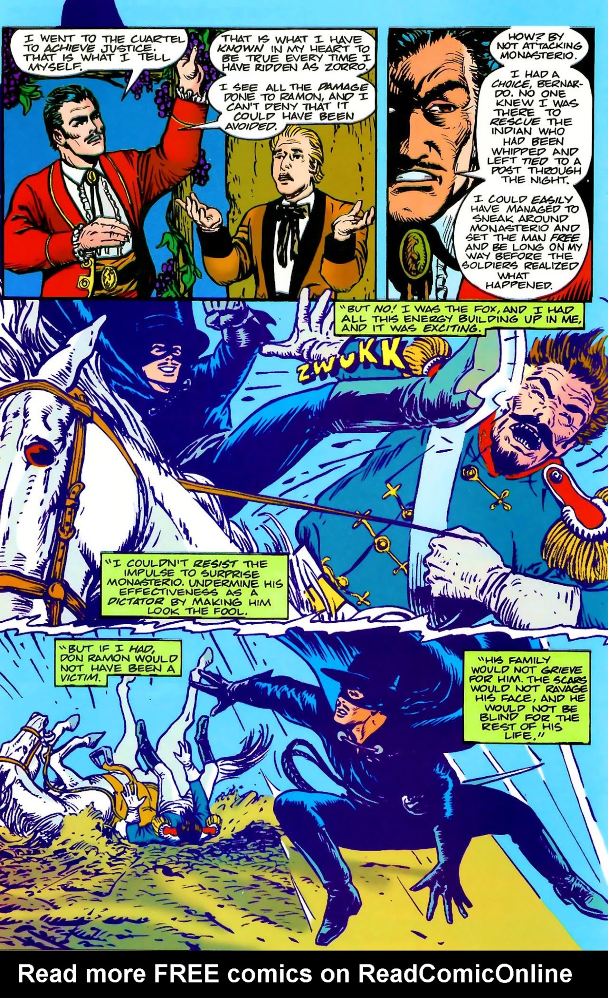 Read online Zorro (1993) comic -  Issue #9 - 13