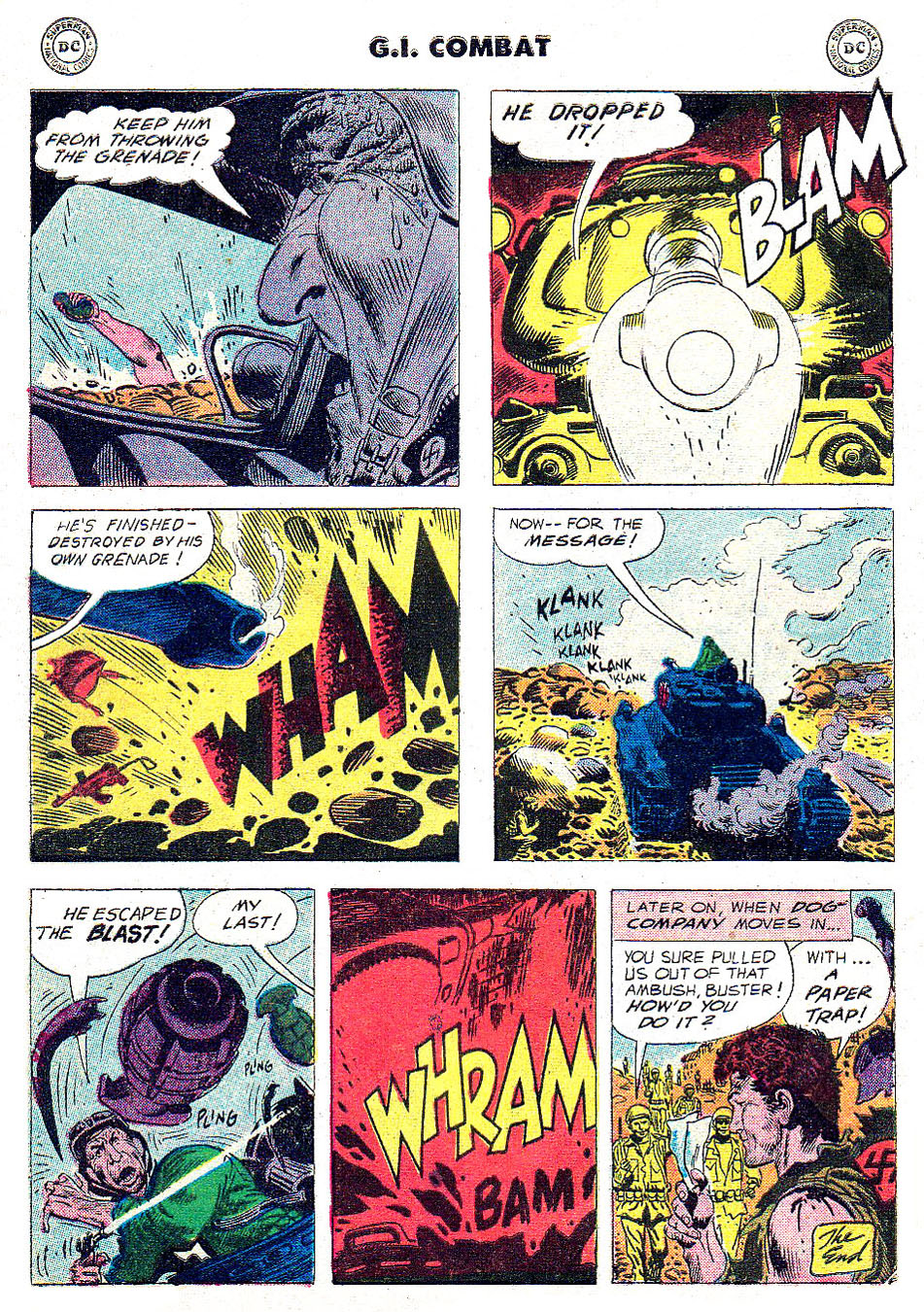 Read online G.I. Combat (1952) comic -  Issue #53 - 8