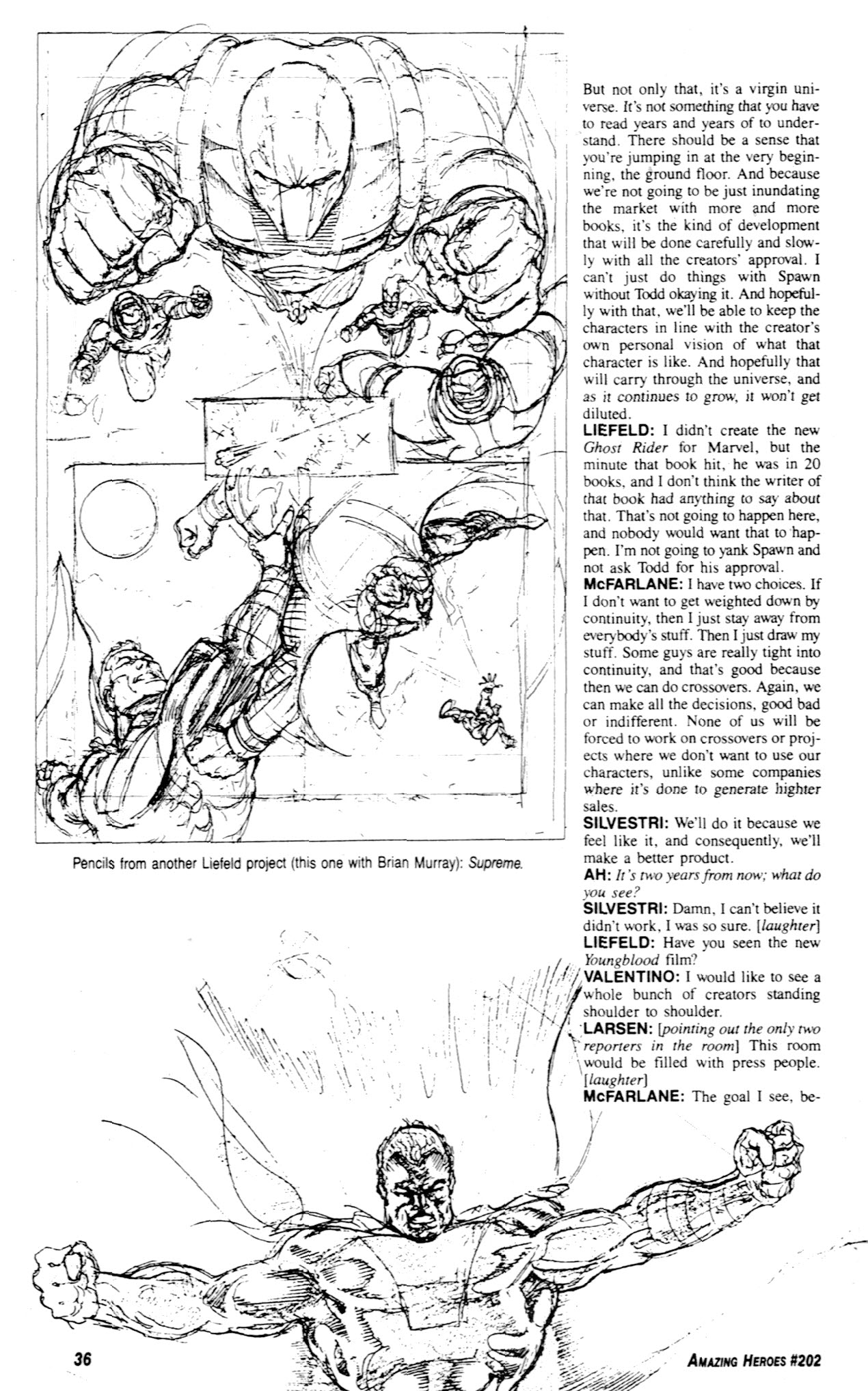 Read online Amazing Heroes comic -  Issue #202 - 35