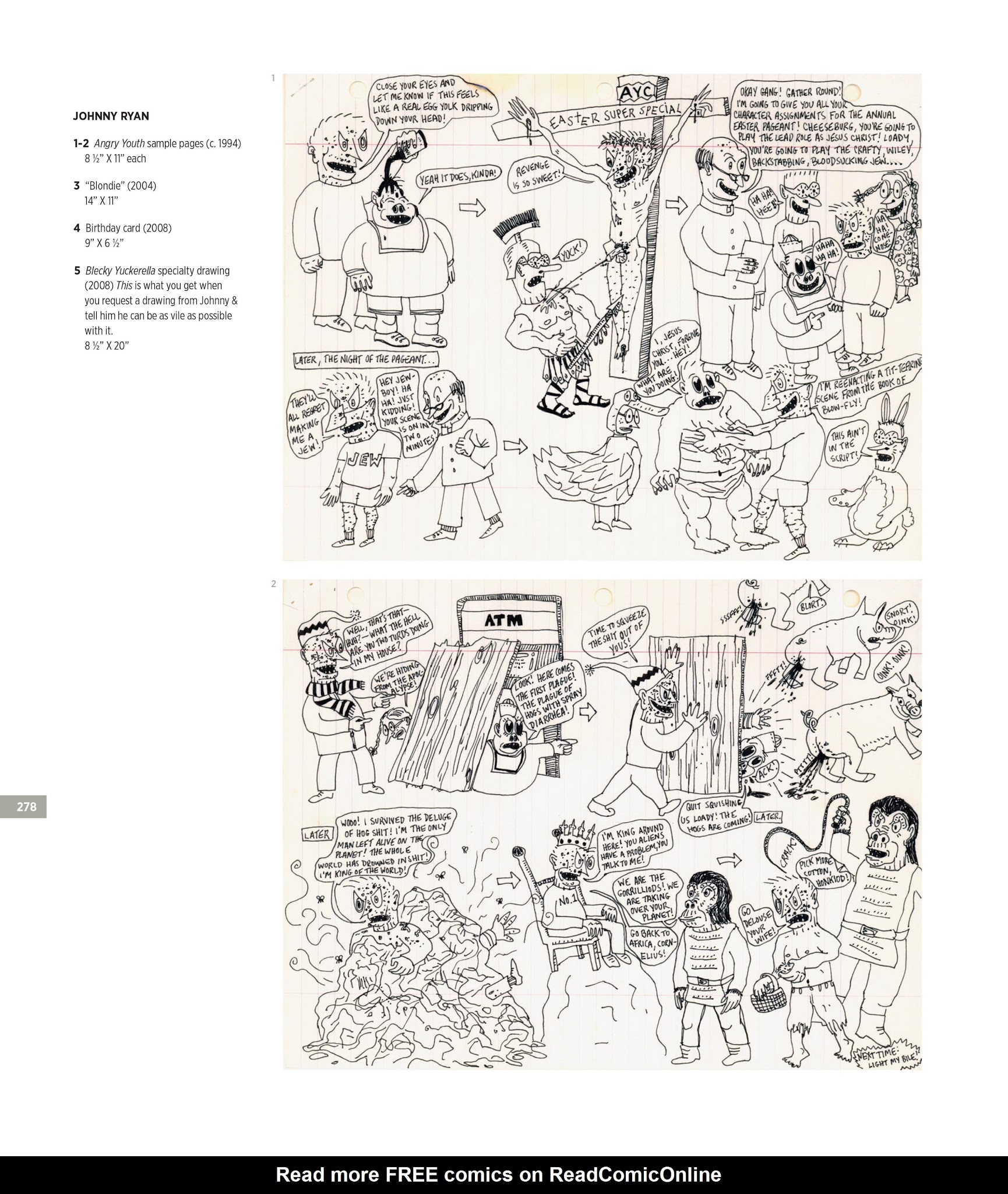 Read online The Blighted Eye: Original Comic Art From the Glenn Bray Collection comic -  Issue # TPB - 274