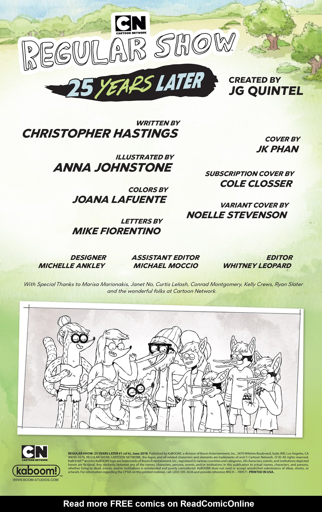 Read online Regular Show: 25 Years Later comic -  Issue #1 - 2