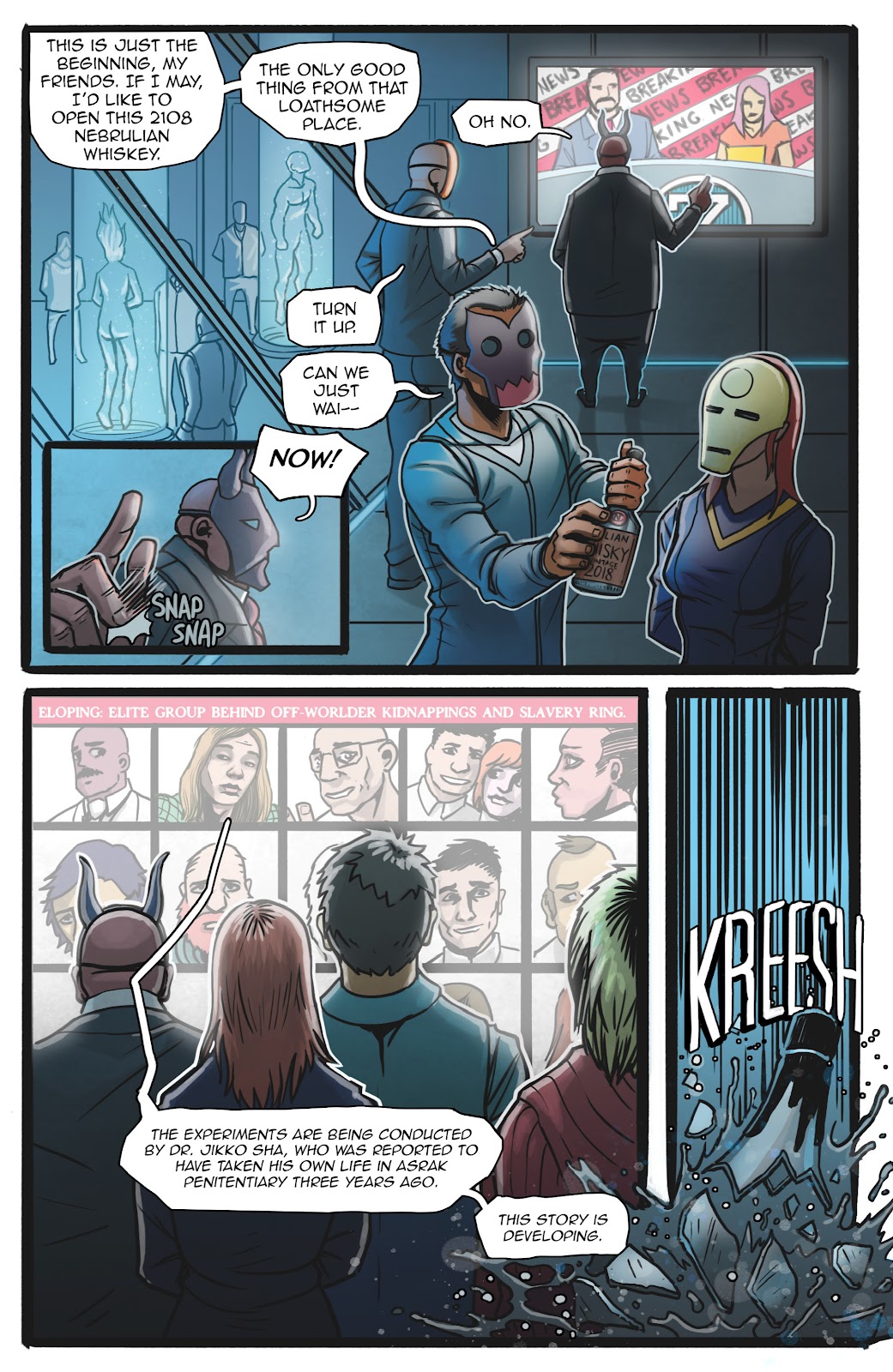 Read online Butcher Queen comic Issue 4