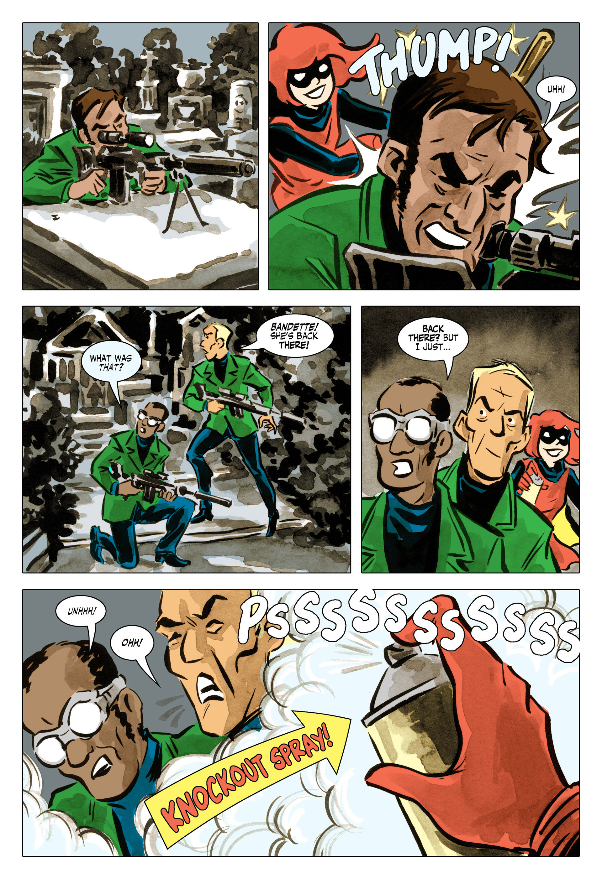 Read online Bandette (2012) comic -  Issue #4 - 16
