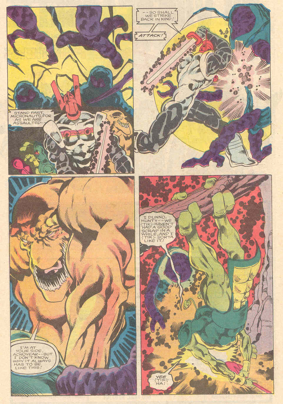 Read online Micronauts: The New Voyages comic -  Issue #13 - 19
