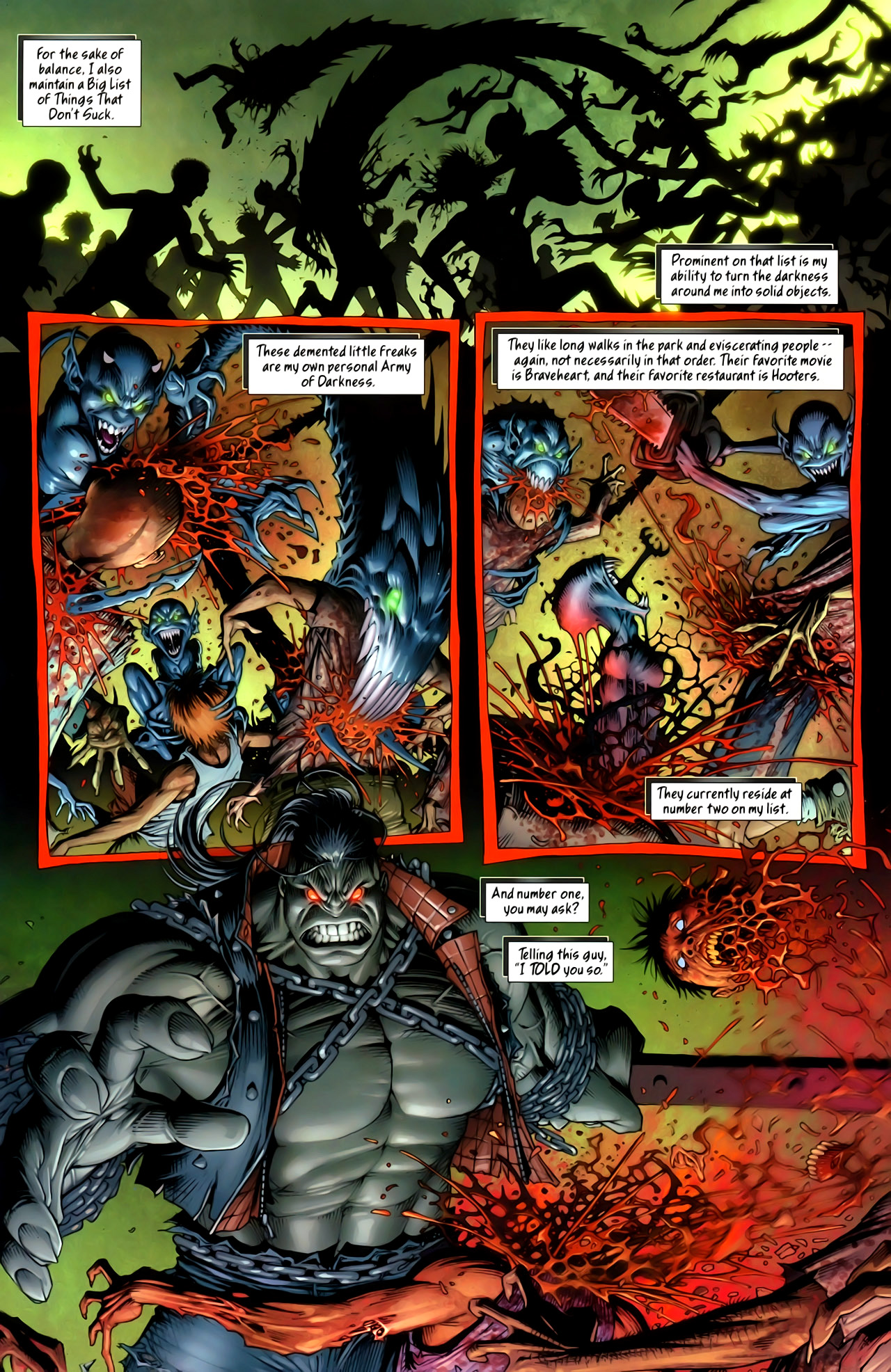 Read online The Darkness/Pitt comic -  Issue #3 - 8