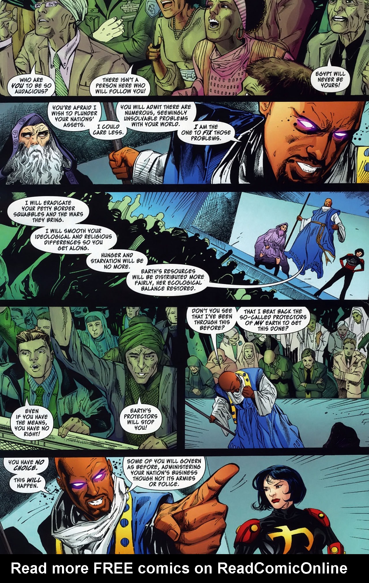 Read online Tangent: Superman's Reign comic -  Issue #9 - 8