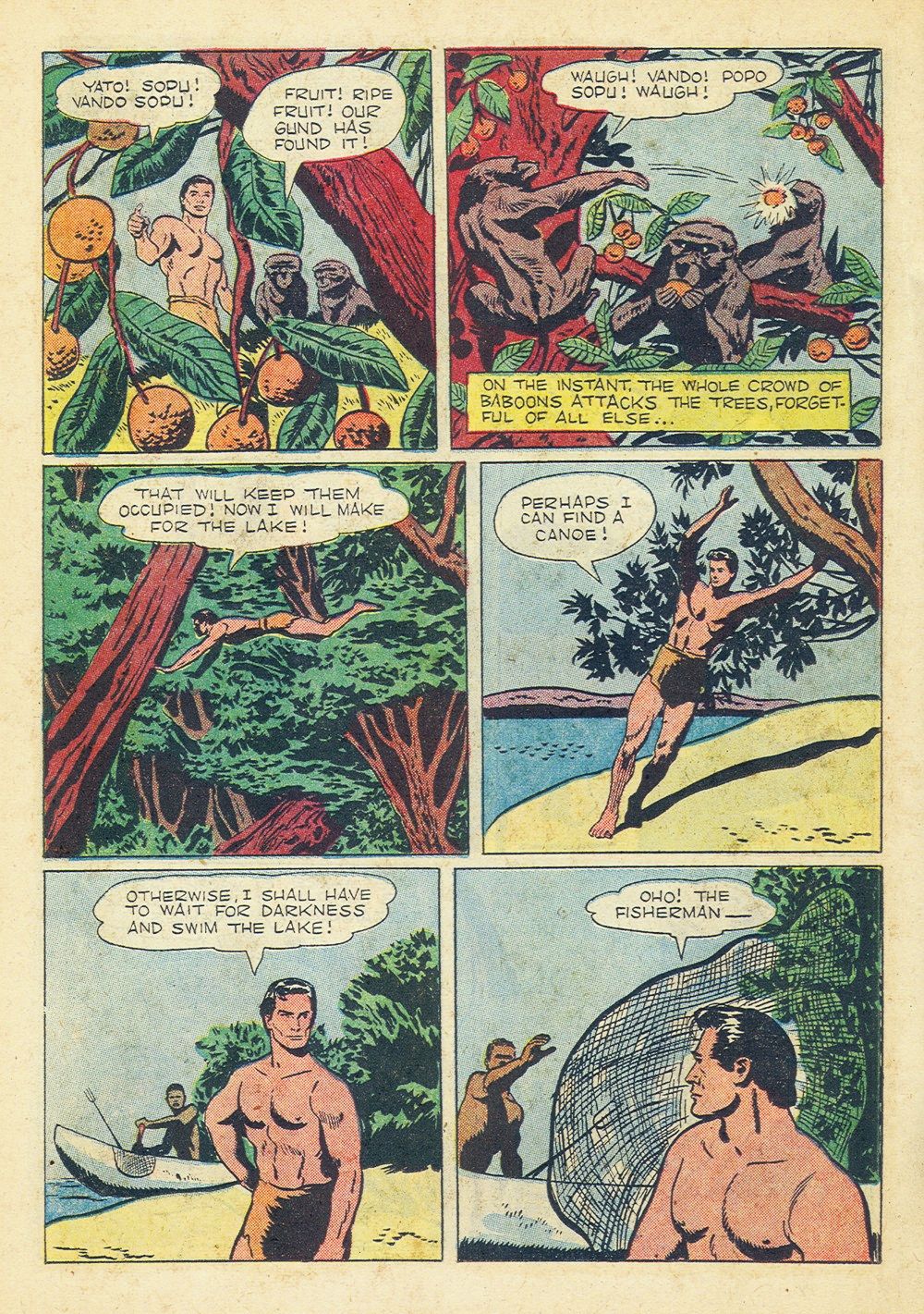 Read online Tarzan (1948) comic -  Issue #58 - 30