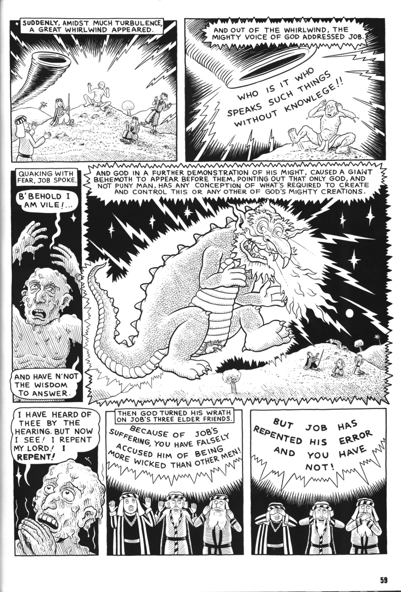 Read online Outrageous Tales From The Old Testament comic -  Issue # Full - 61