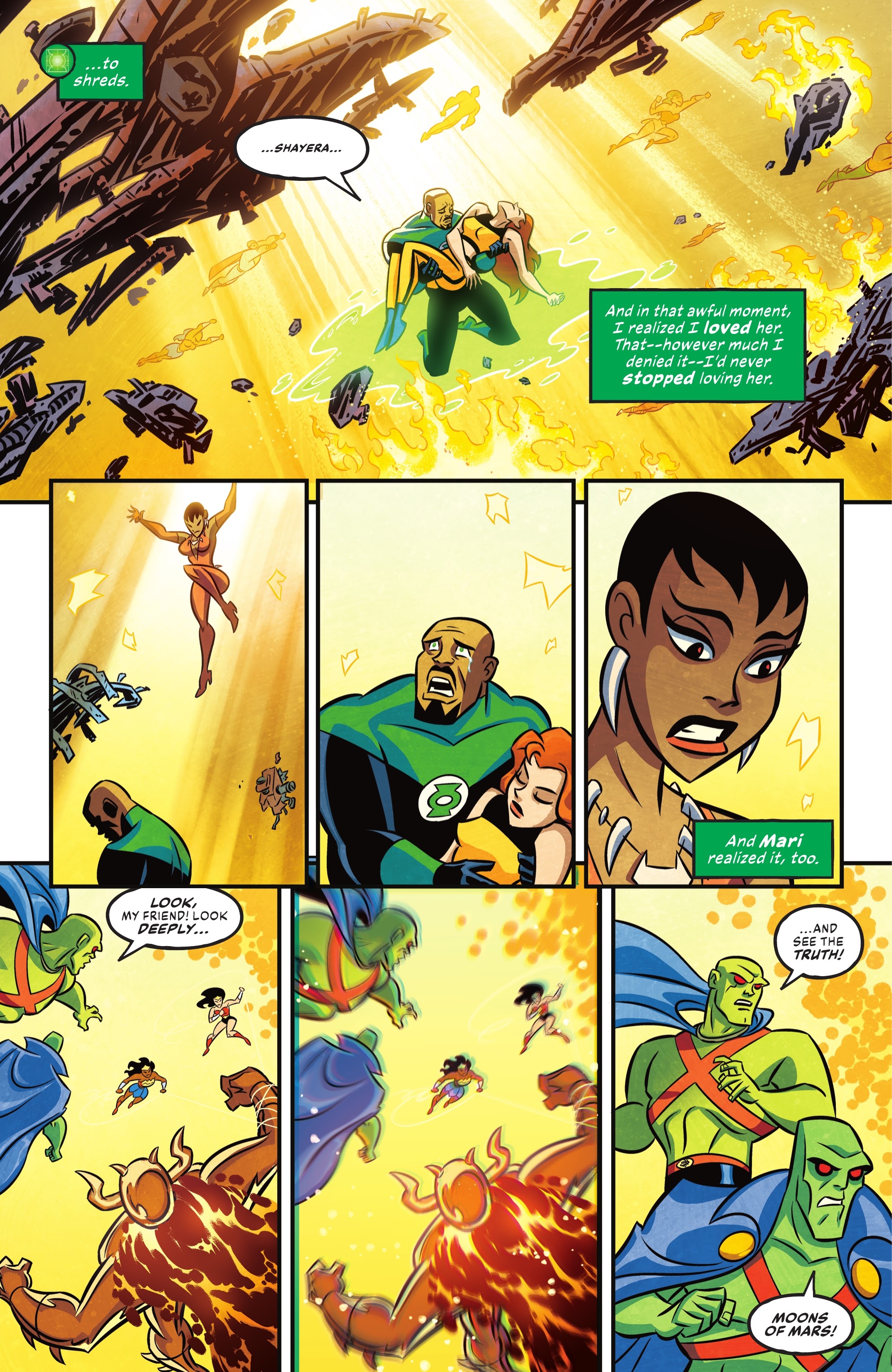 Read online Justice League Infinity comic -  Issue #6 - 17