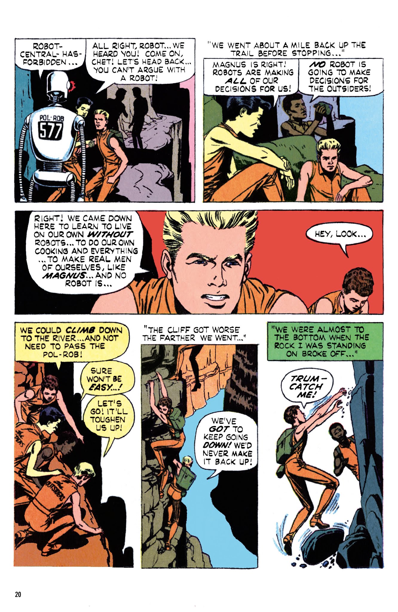 Read online Magnus, Robot Fighter Archives comic -  Issue # TPB 2 (Part 1) - 22