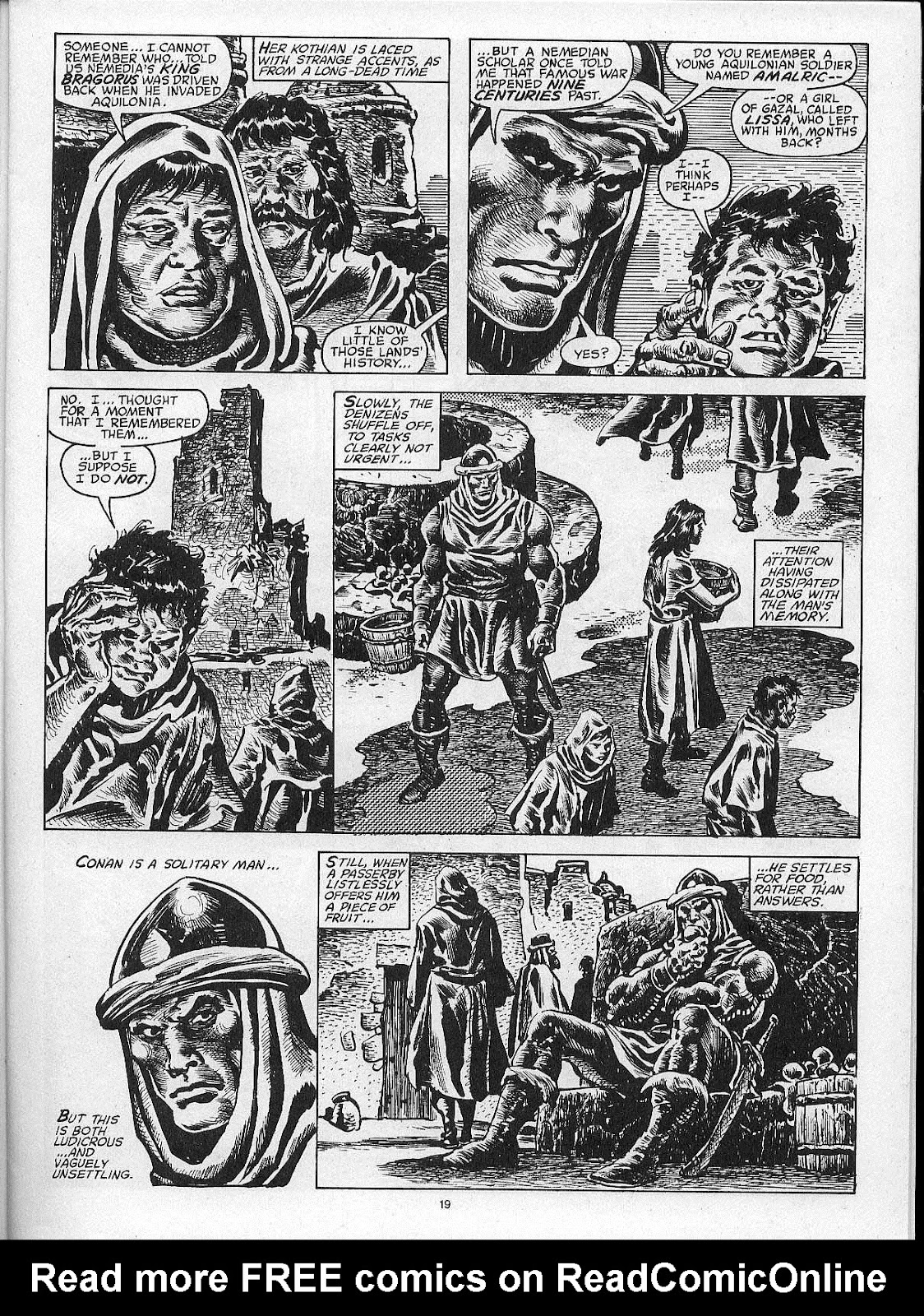 The Savage Sword Of Conan issue 204 - Page 21