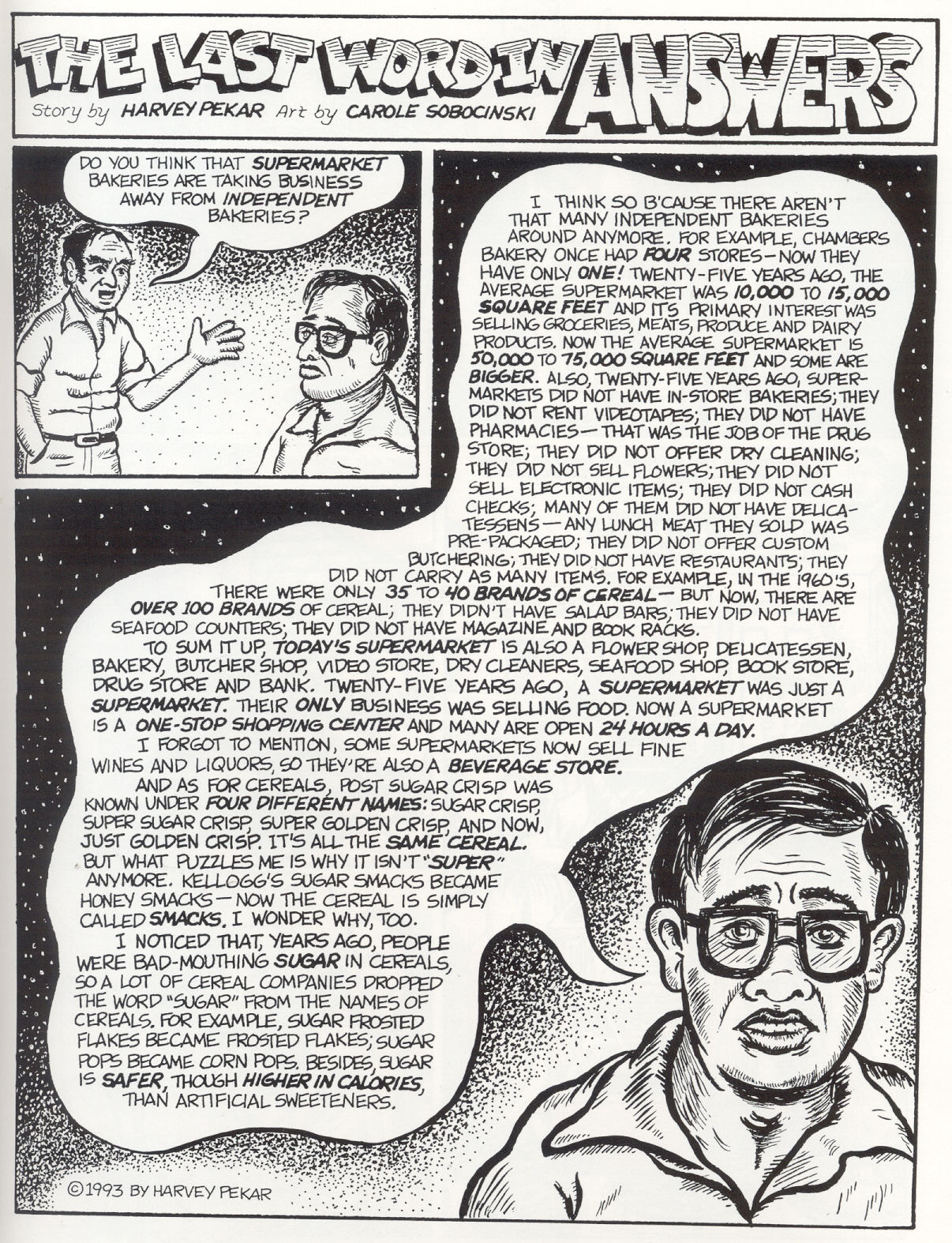 Read online American Splendor (1976) comic -  Issue #17 - 60