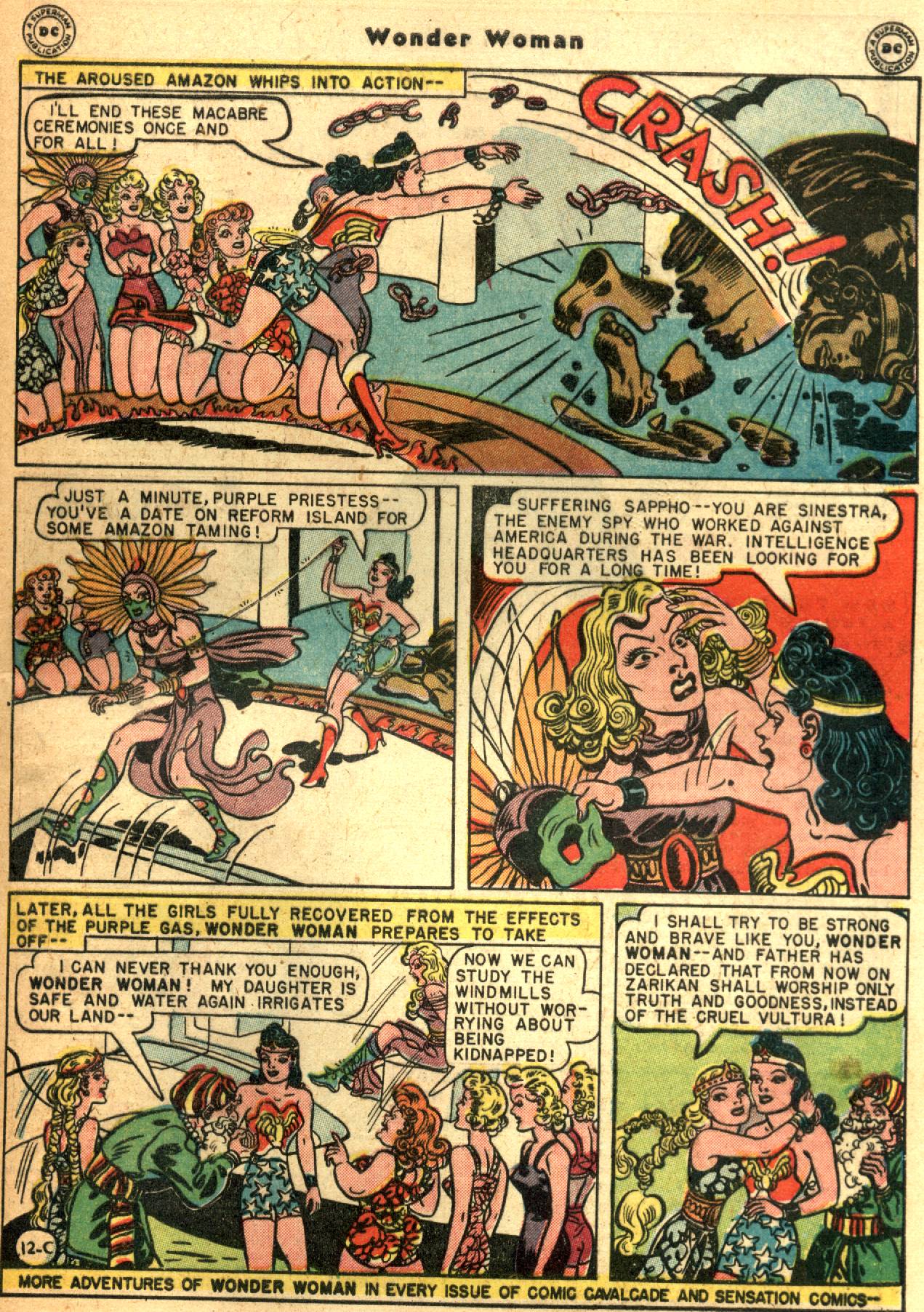Read online Wonder Woman (1942) comic -  Issue #25 - 49