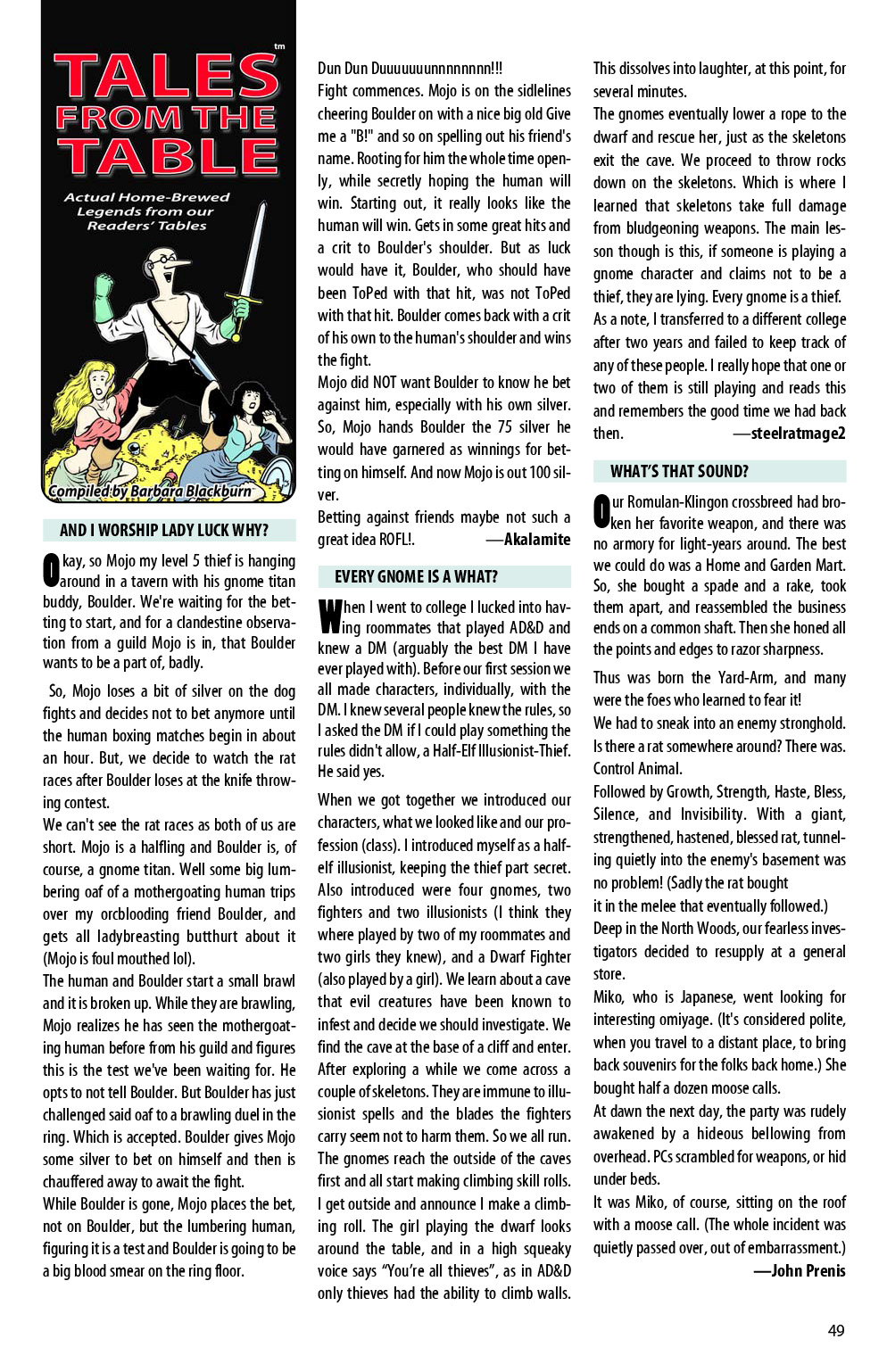 Read online Knights of the Dinner Table comic -  Issue #193 - 51