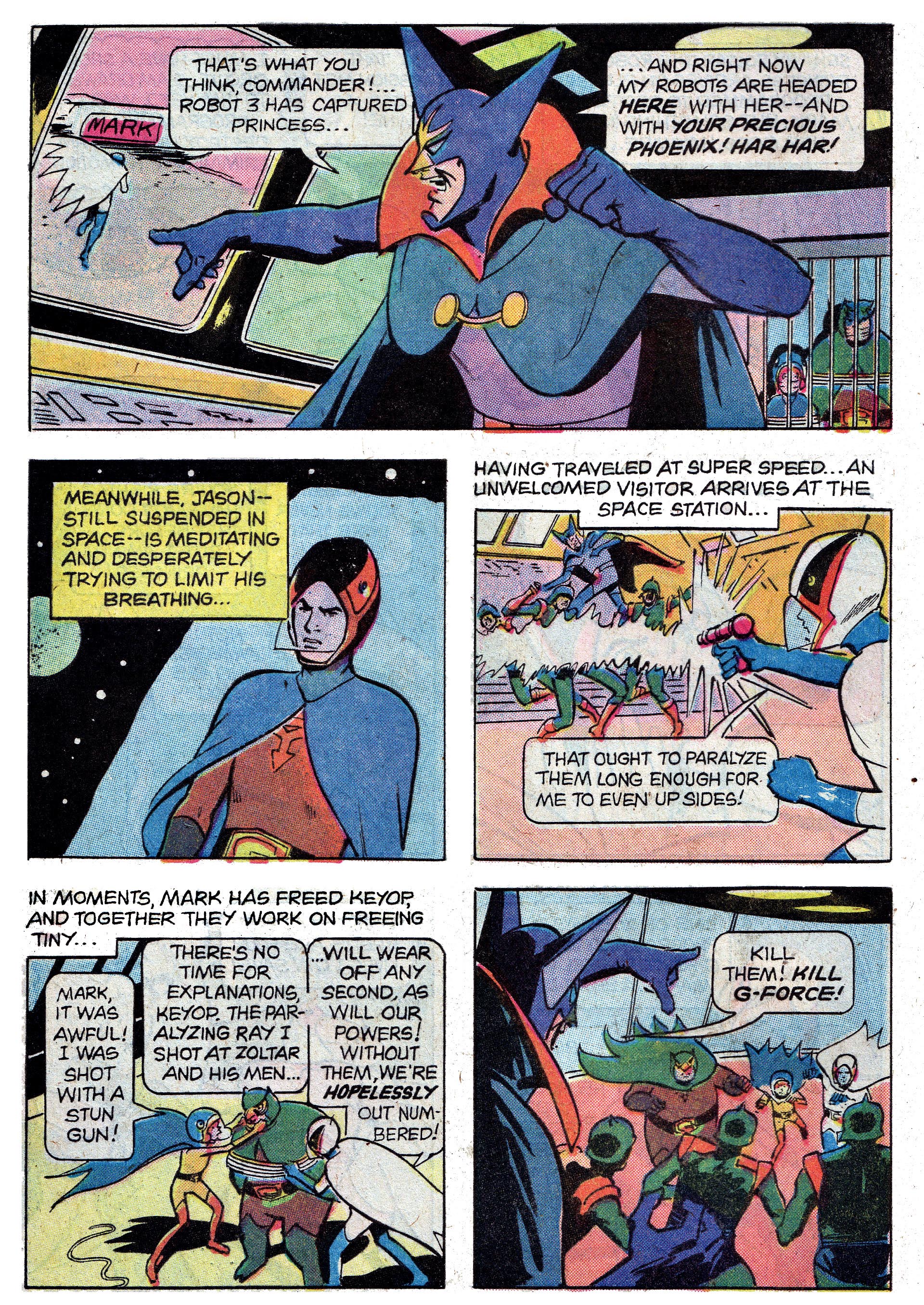Read online Battle of the Planets (1979) comic -  Issue #9 - 20