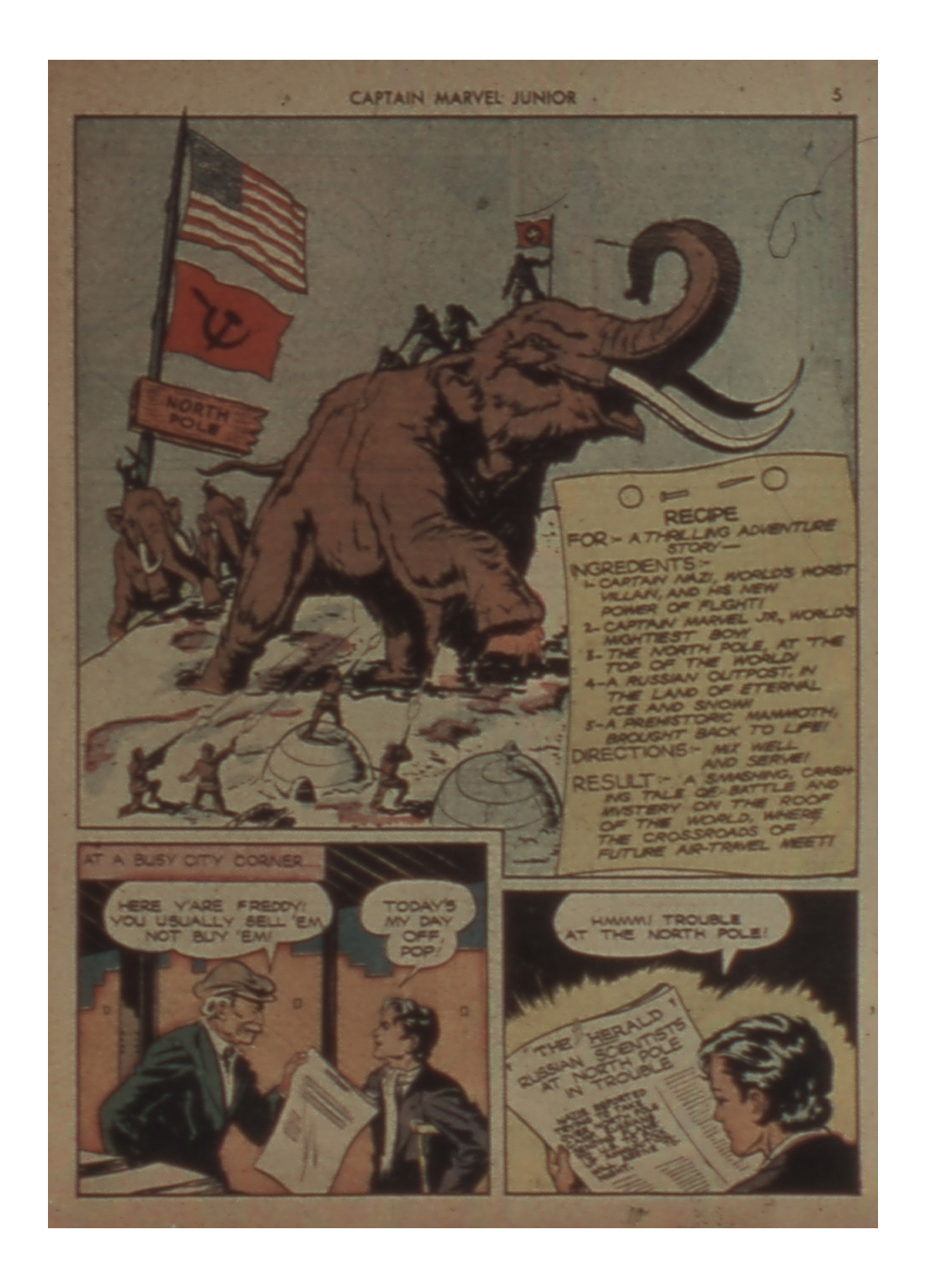 Read online Captain Marvel, Jr. comic -  Issue #5 - 5