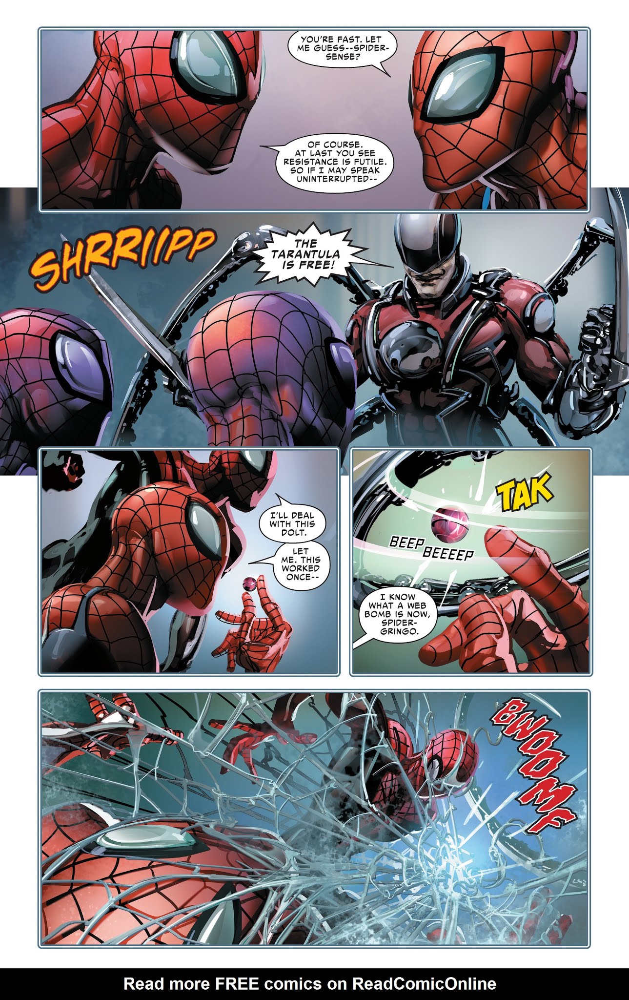 Read online Spider-Geddon comic -  Issue #0 - 9