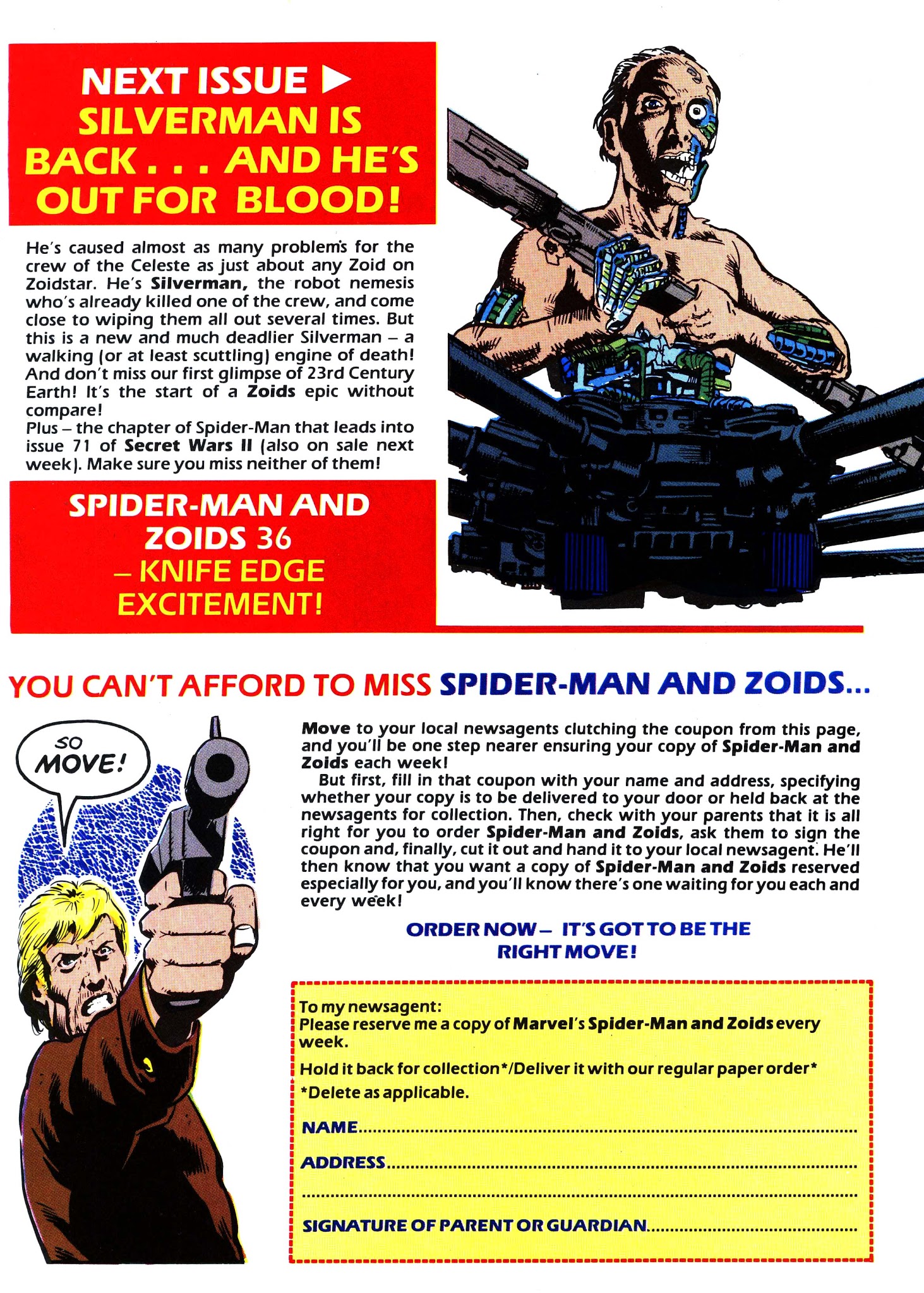 Read online Spider-Man and Zoids comic -  Issue #35 - 23