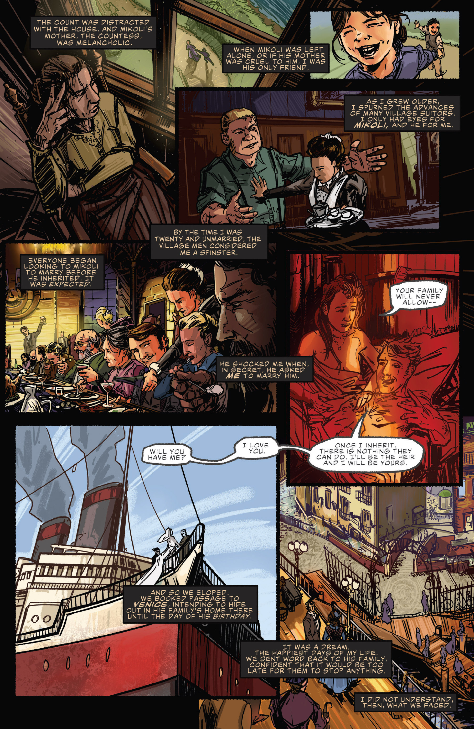 Read online The House of Montresor comic -  Issue #3 - 5