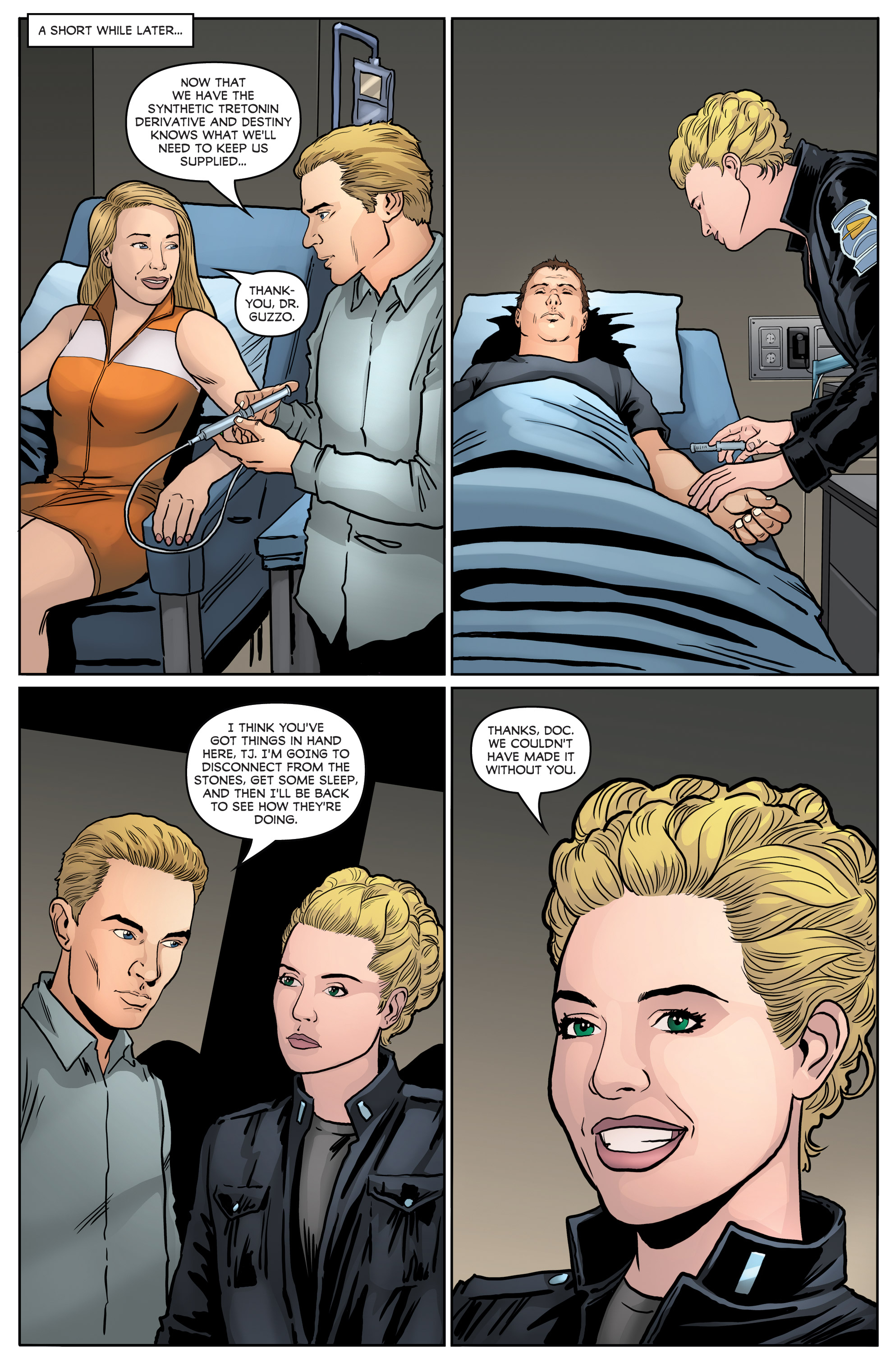 Read online Stargate Universe comic -  Issue #6 - 10