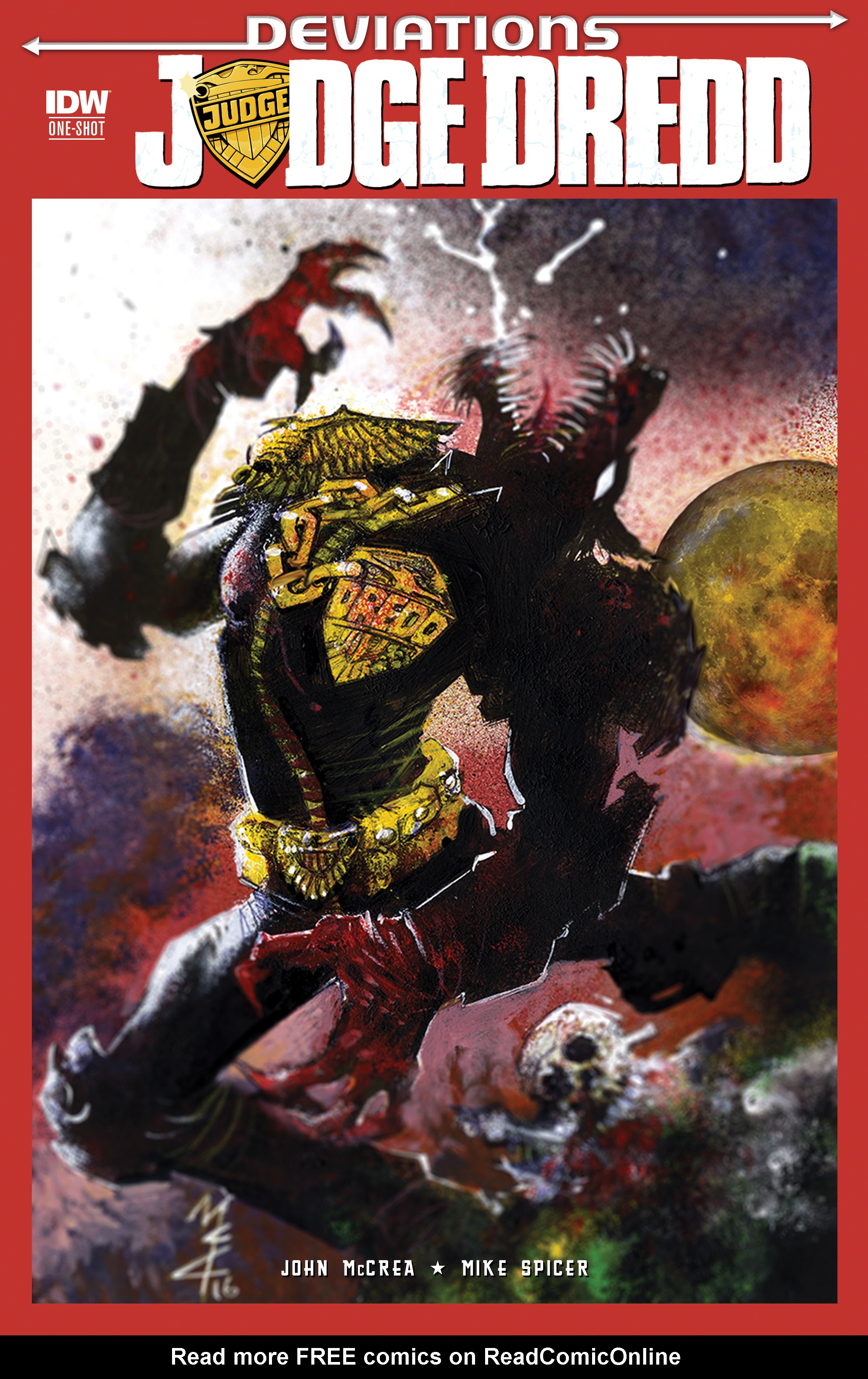 Read online Judge Dredd: Deviations comic -  Issue # Full - 1