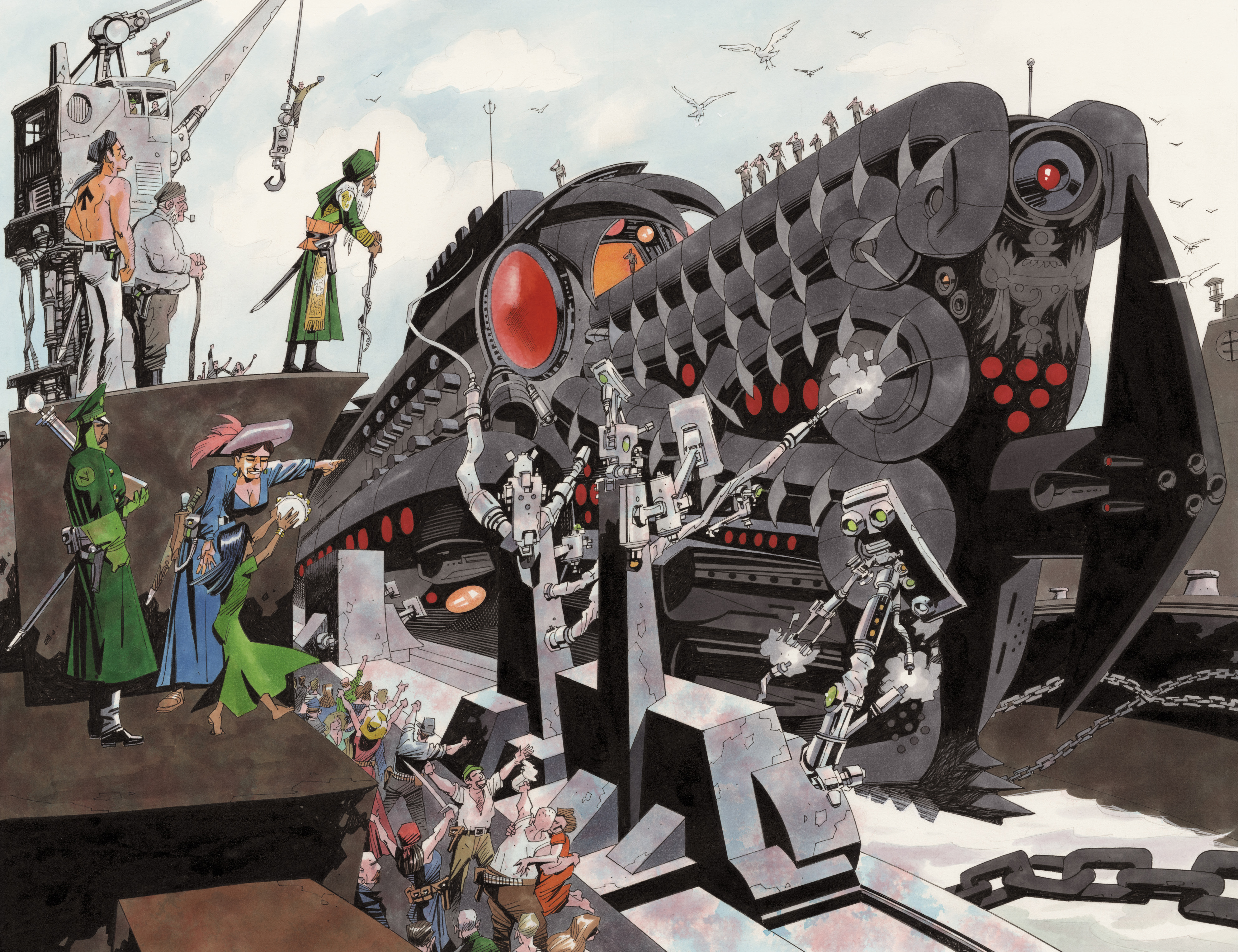 Read online Nemo: River of Ghosts comic -  Issue # Full - 2